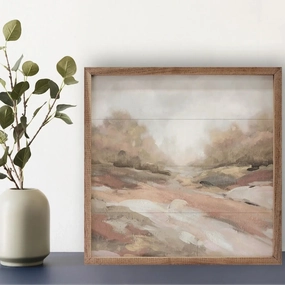 Painted Hills Wood Framed Print 