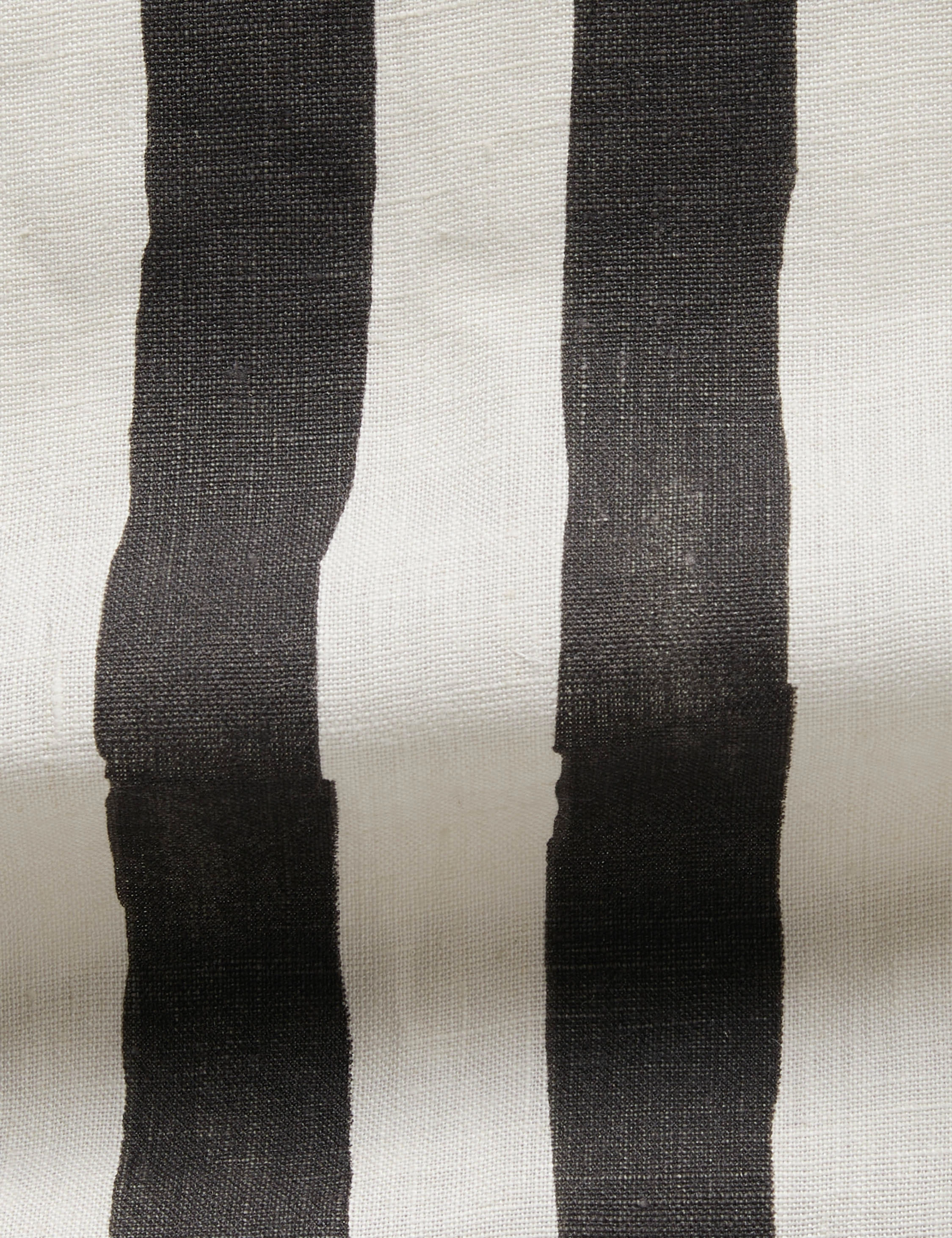 Painterly Stripe Linen Fabric by Sarah Sherman Samuel