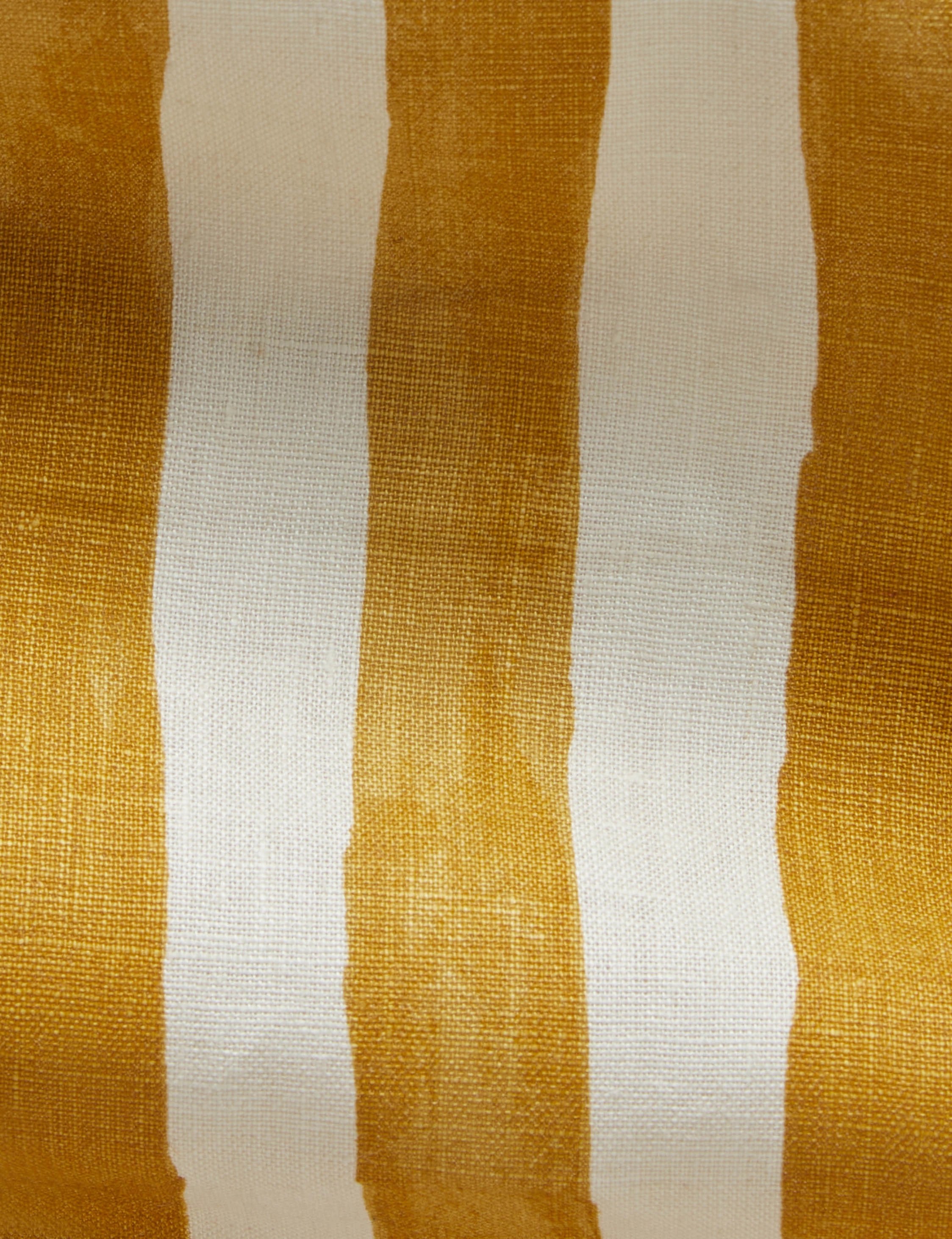 Painterly Stripe Linen Fabric by Sarah Sherman Samuel