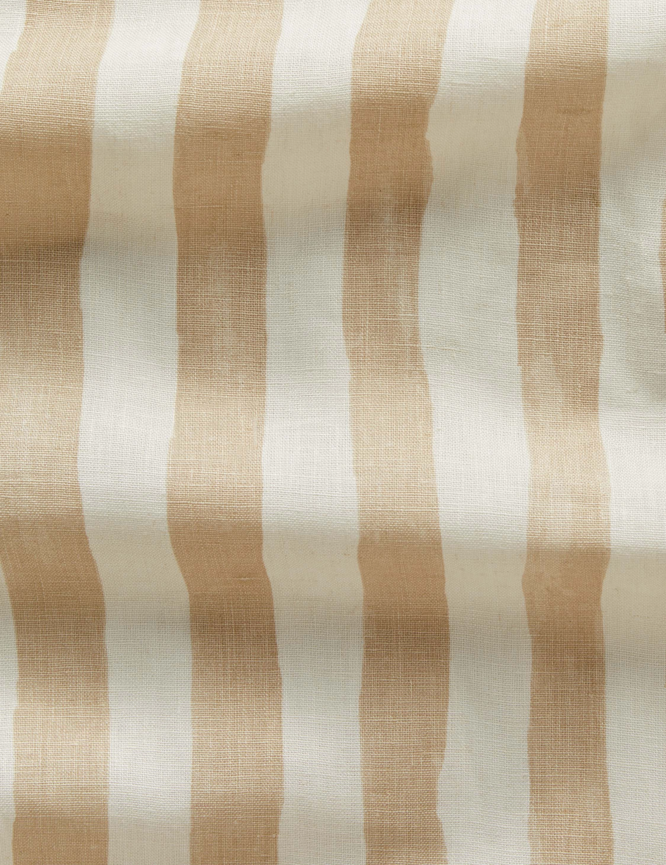 Painterly Stripe Linen Fabric by Sarah Sherman Samuel