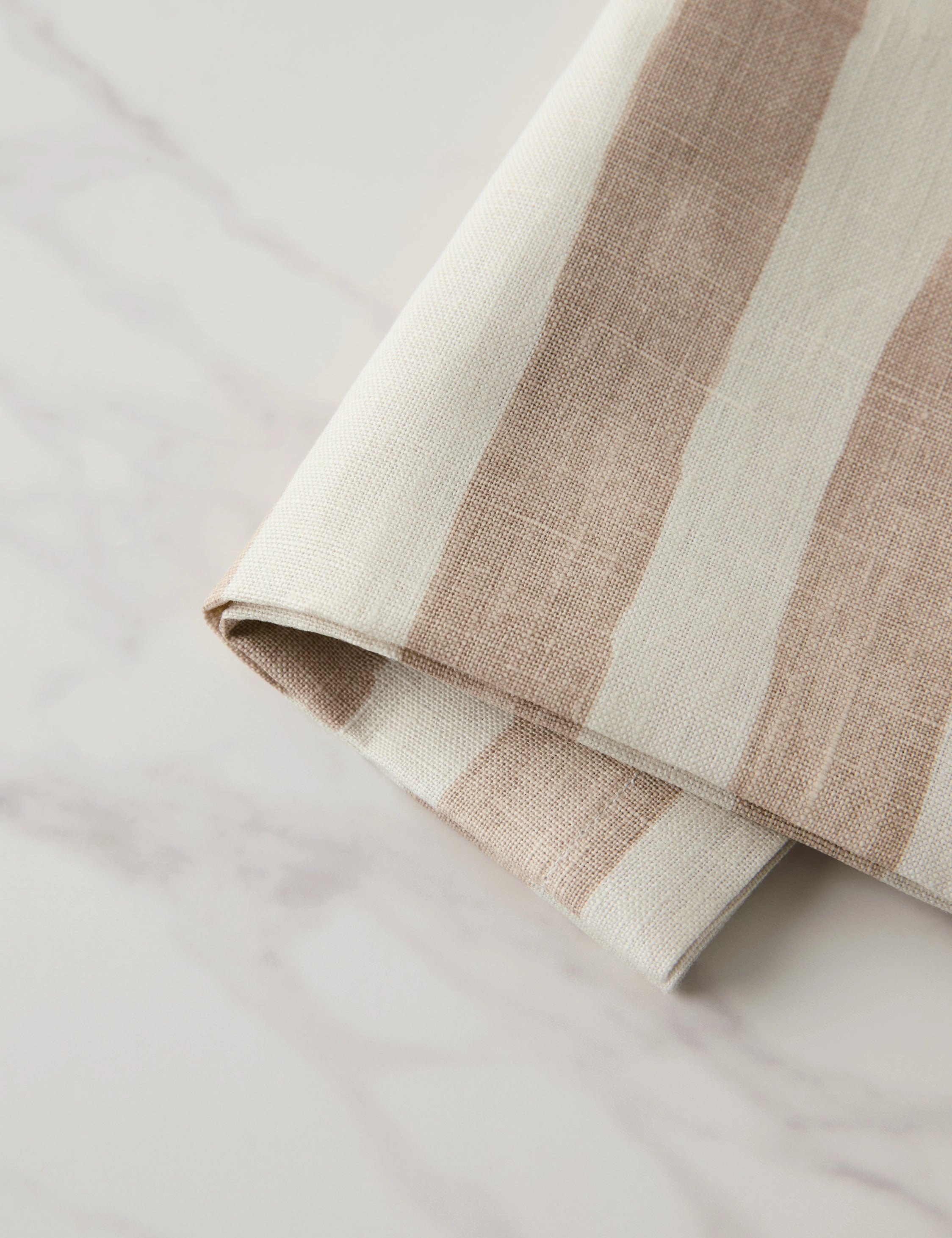 Painterly Stripe Linen Napkins (Set of 4) by Sarah Sherman Samuel