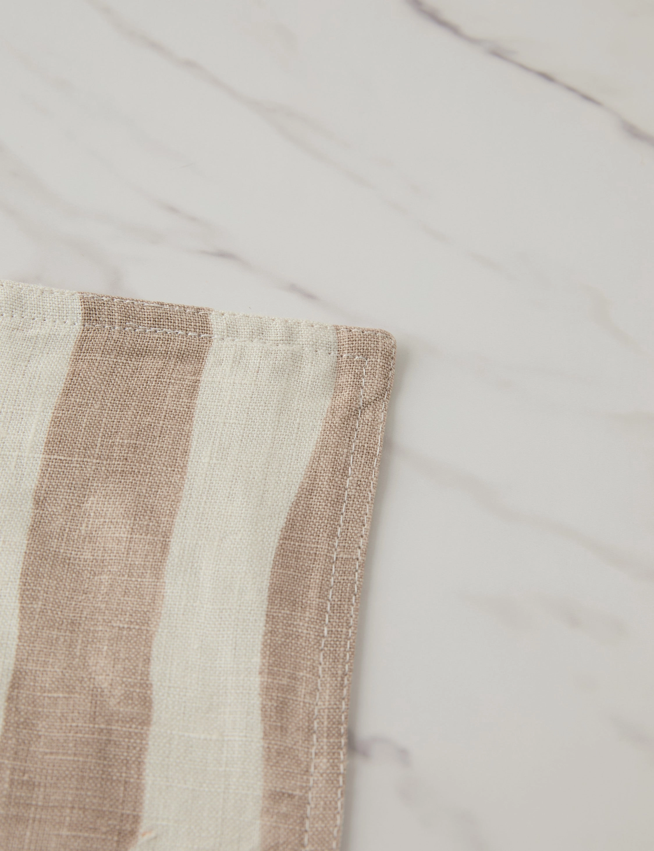 Painterly Stripe Linen Placemats (Set of 4) by Sarah Sherman Samuel