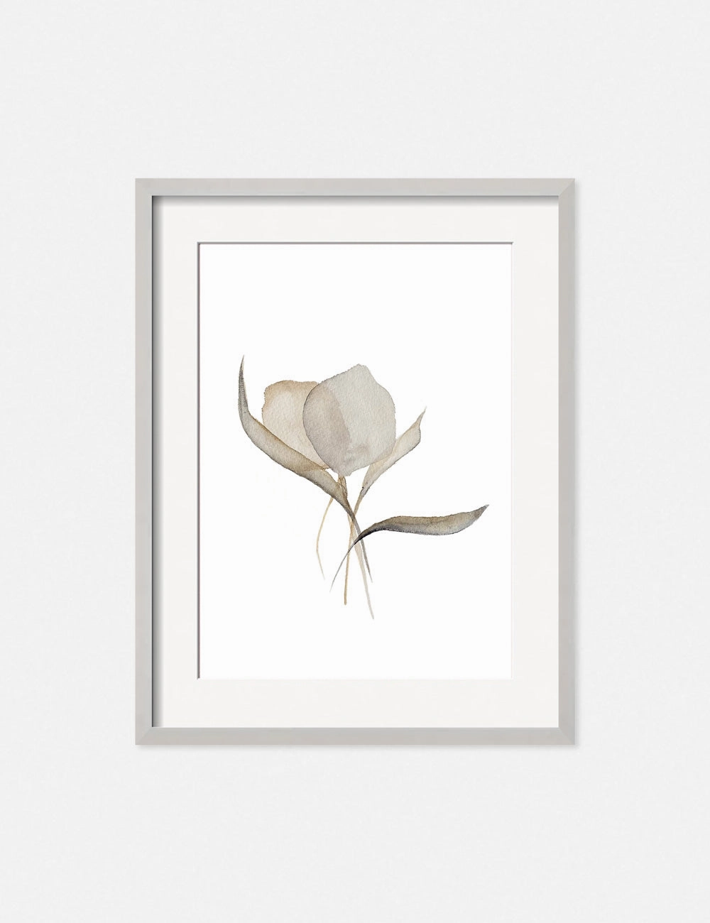 Pale Bouquet Print by Cline Nordenhed
