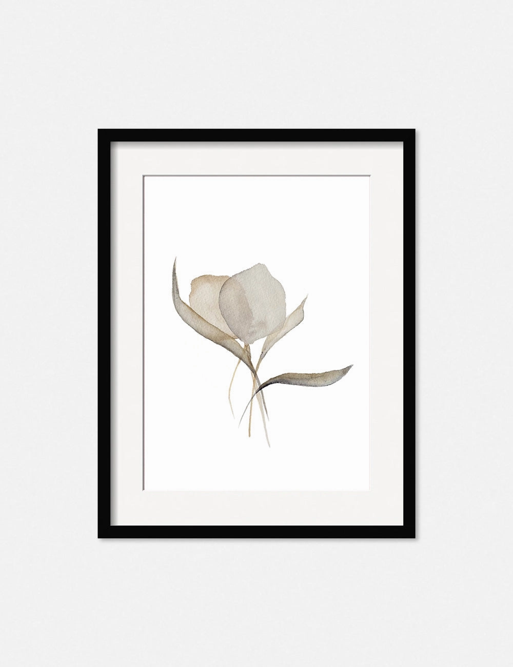 Pale Bouquet Print by Cline Nordenhed