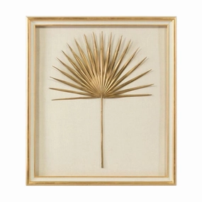 Palmetto Frond II Framed Wall Art 