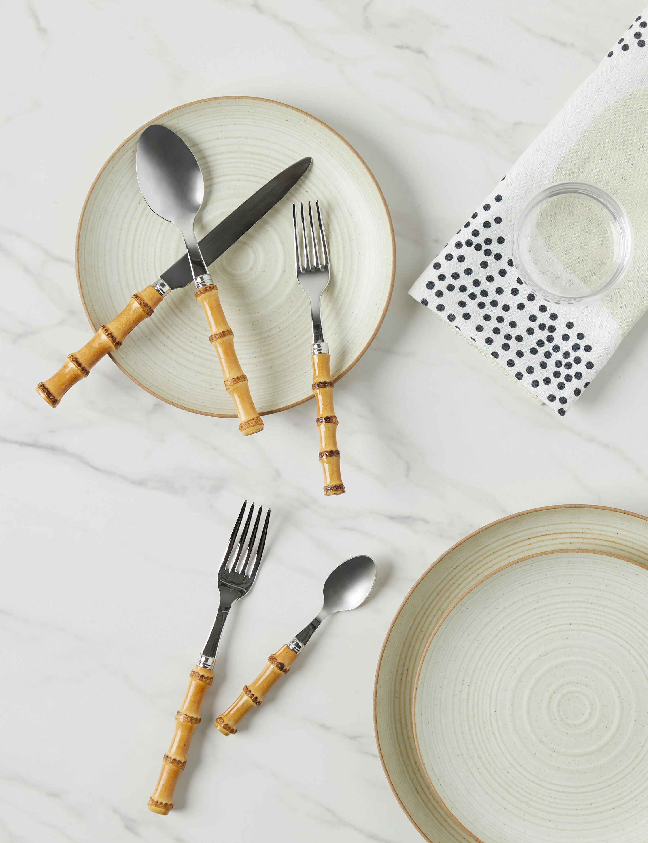 Panda Flatware 5-Piece Set by Sabre