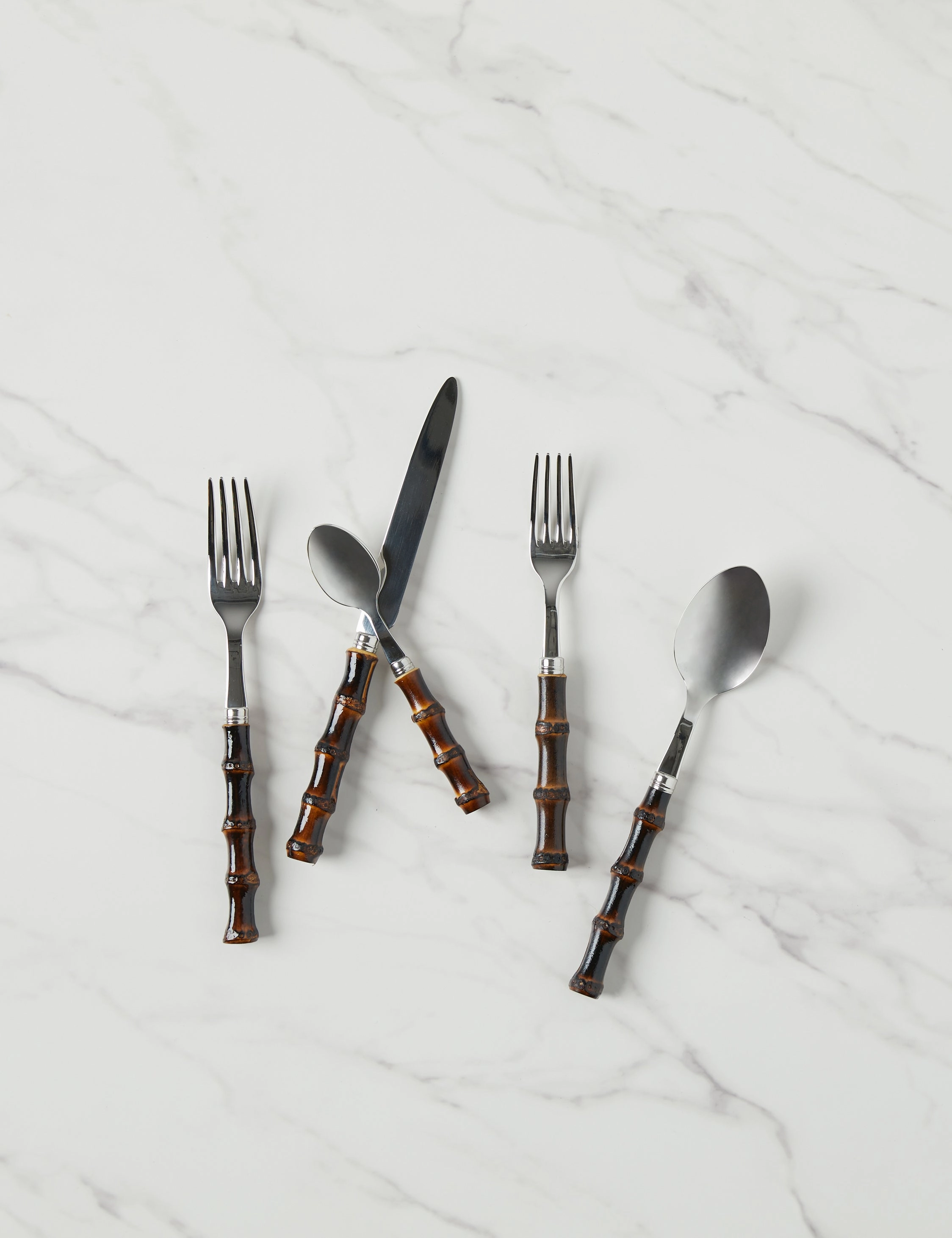 Panda Flatware 5-Piece Set by Sabre 