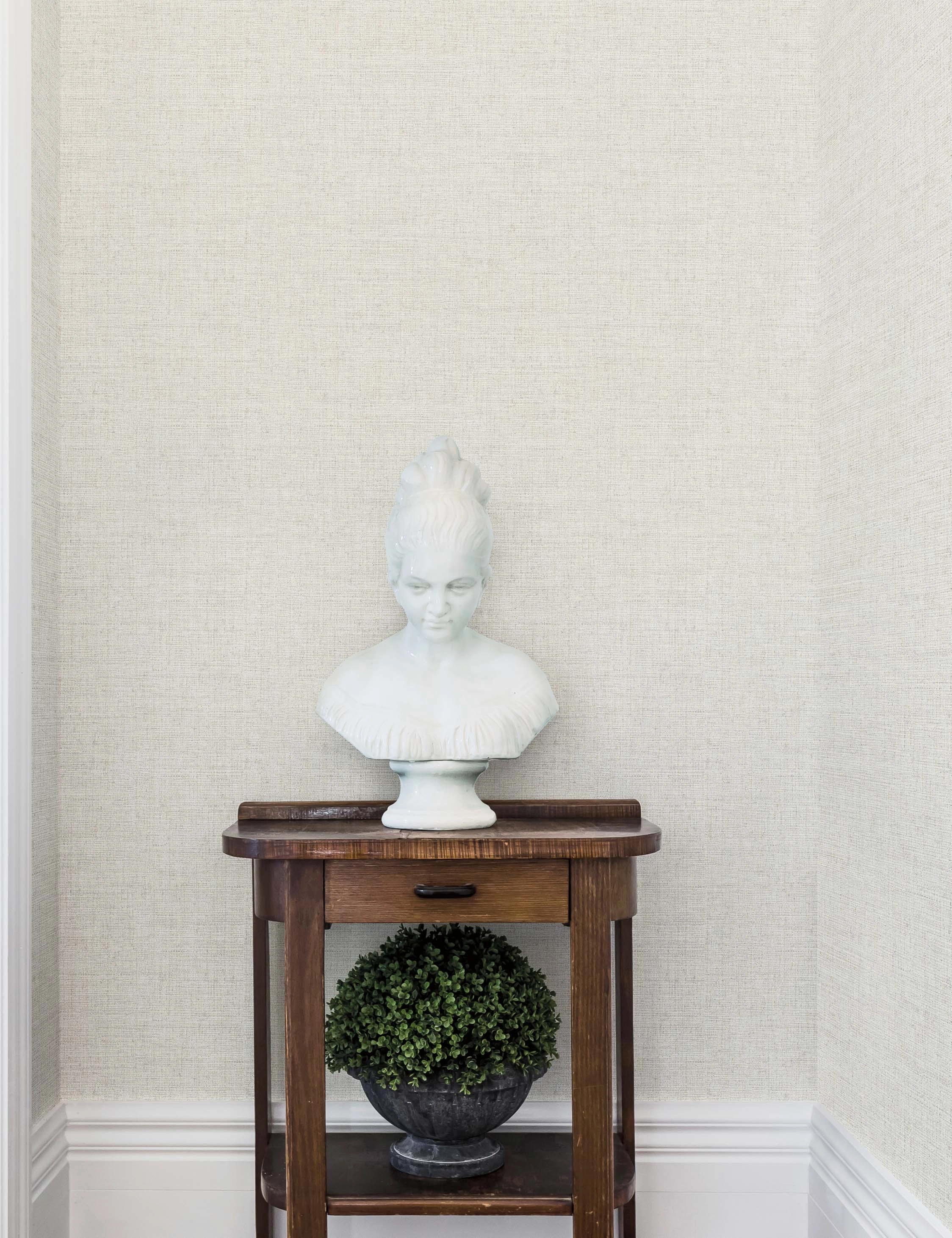 Papyrus Faux Grasscloth Peel   Stick Wallpaper
