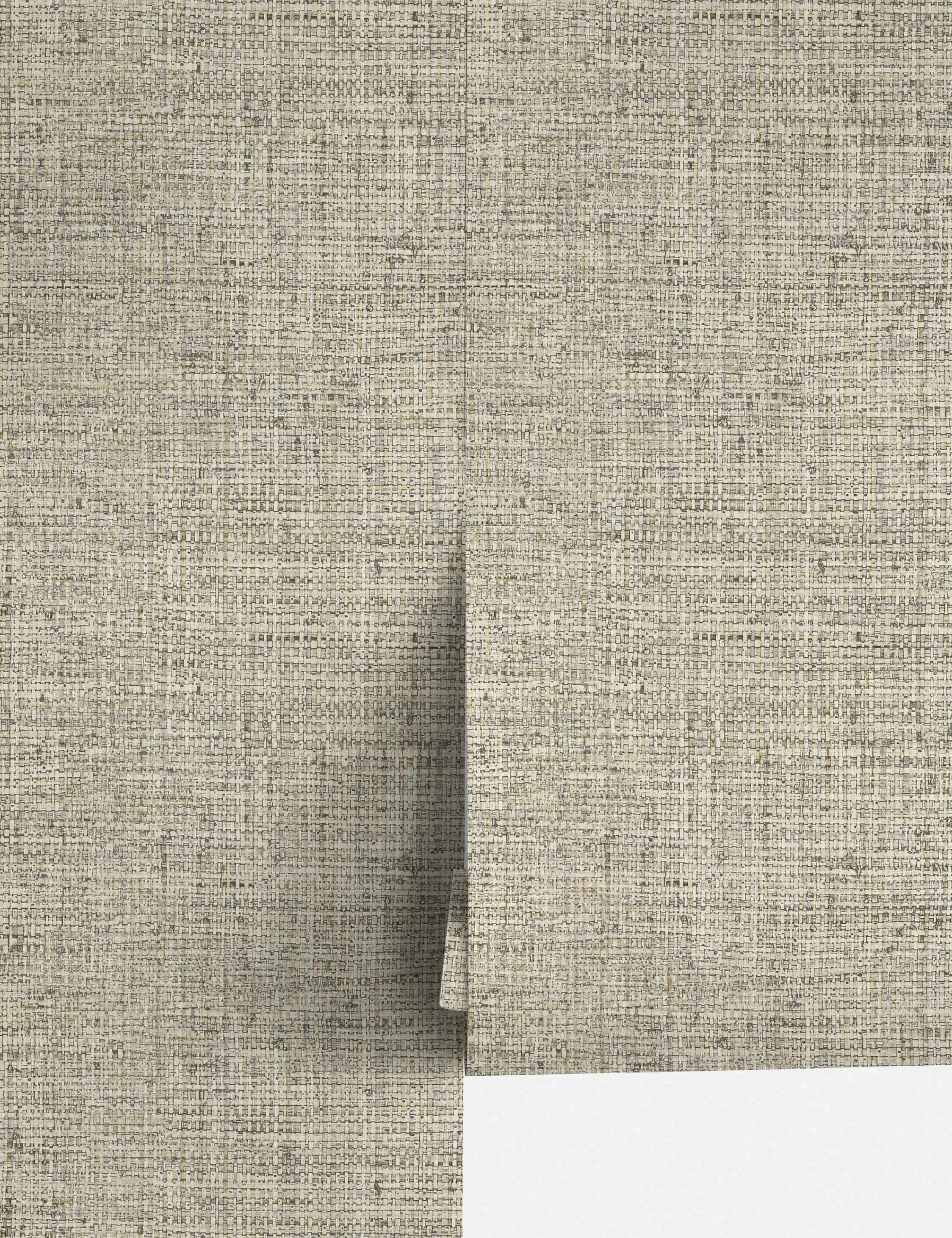 Papyrus Faux Grasscloth Peel   Stick Wallpaper