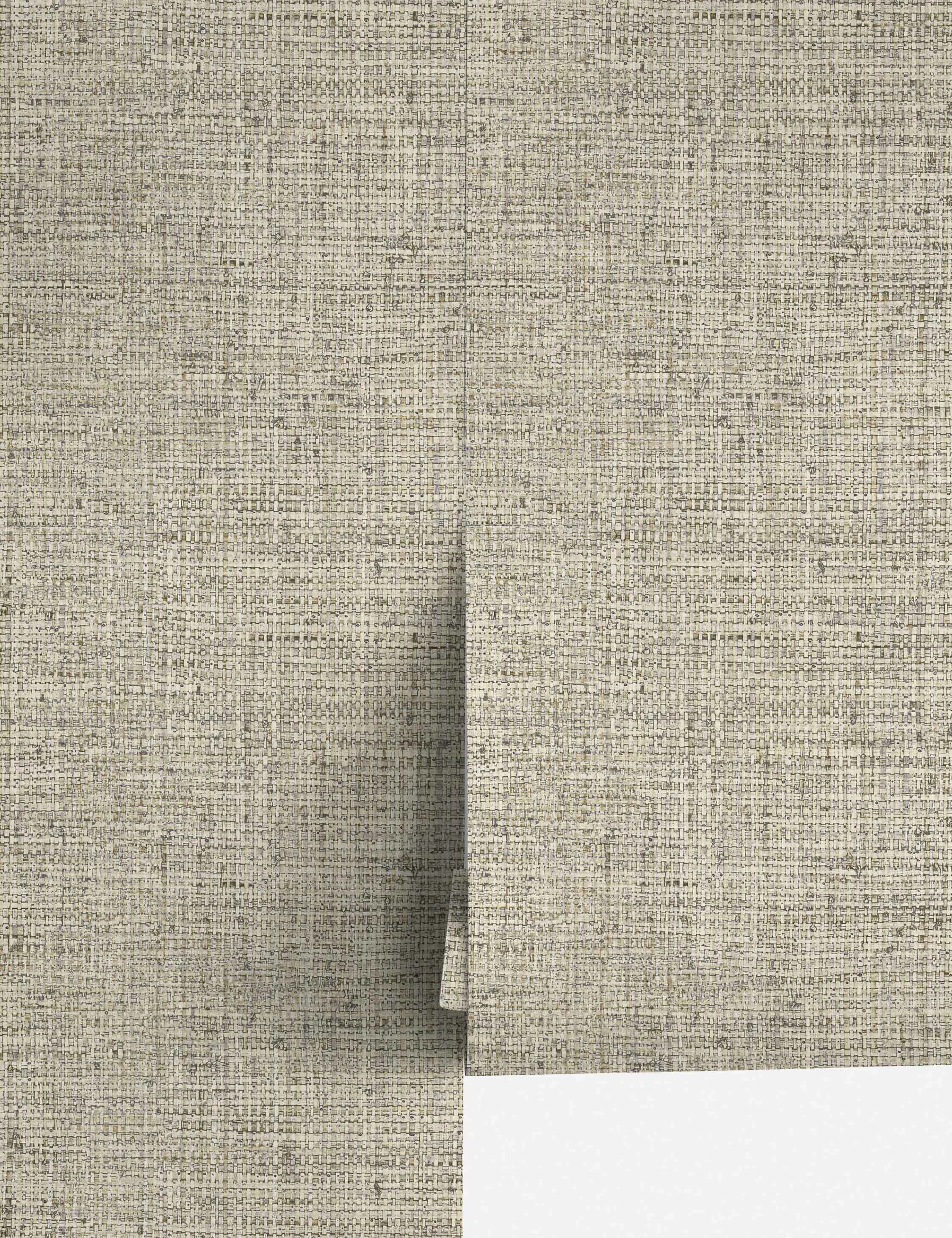 Papyrus Faux Grasscloth Peel   Stick Wallpaper