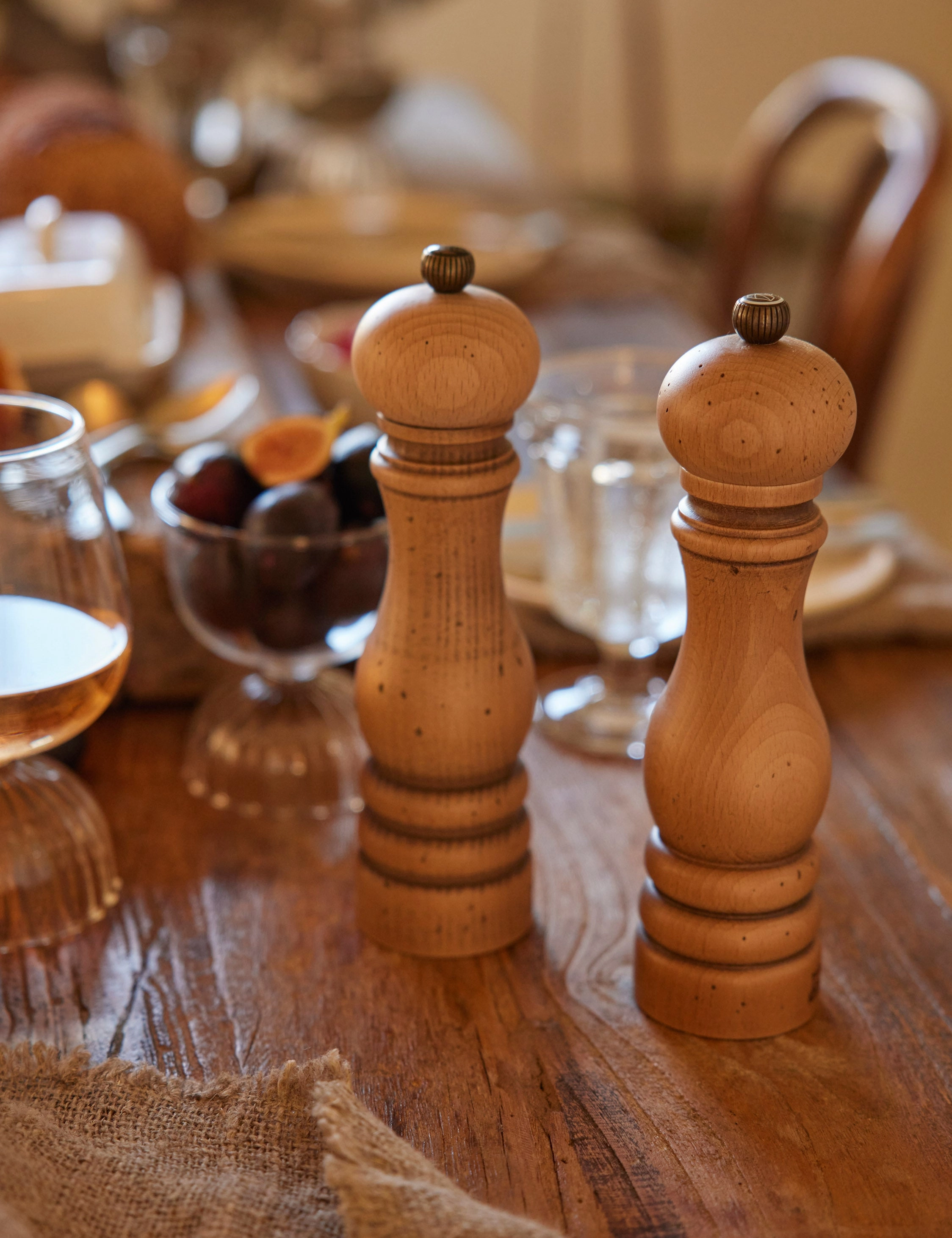 Paris Antique Salt & Pepper Mills by Peugeot Saveurs
