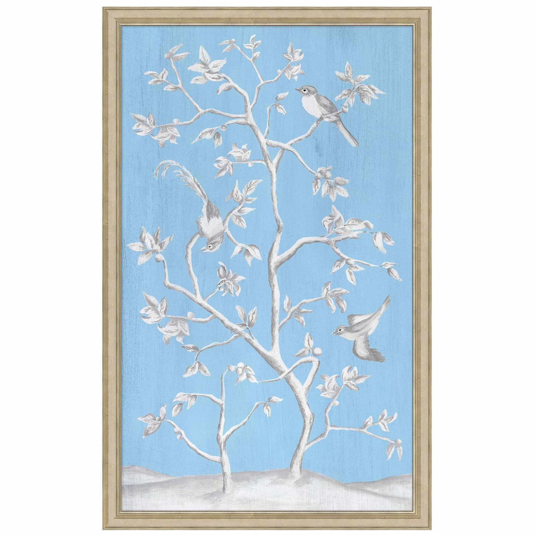 Parlor Birds 2 Framed Wall Art 