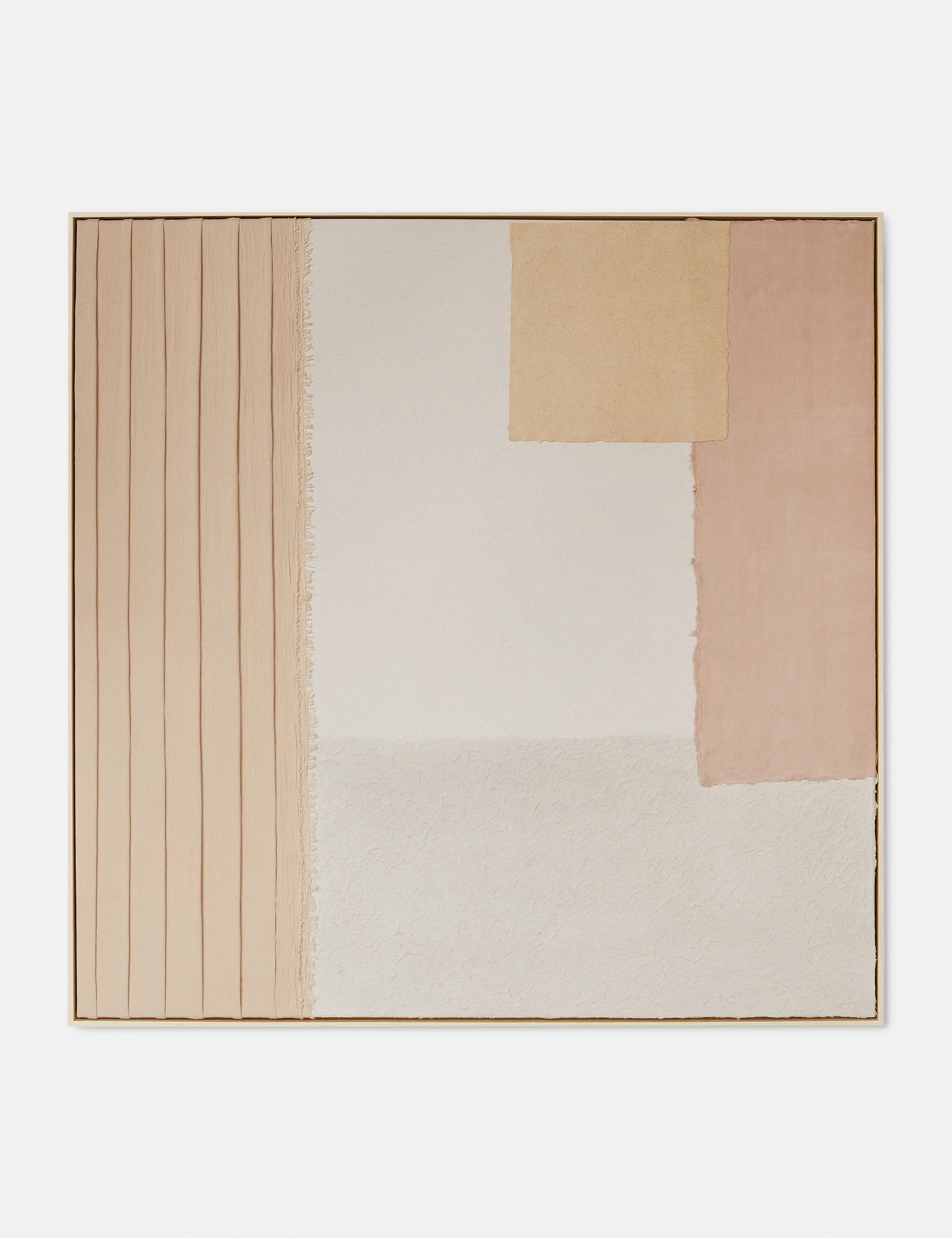 Patchwork Blush Wall Art by Visual Contrast 
