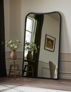 Patz Floor Mirror by Amber Lewis x Four Hands 