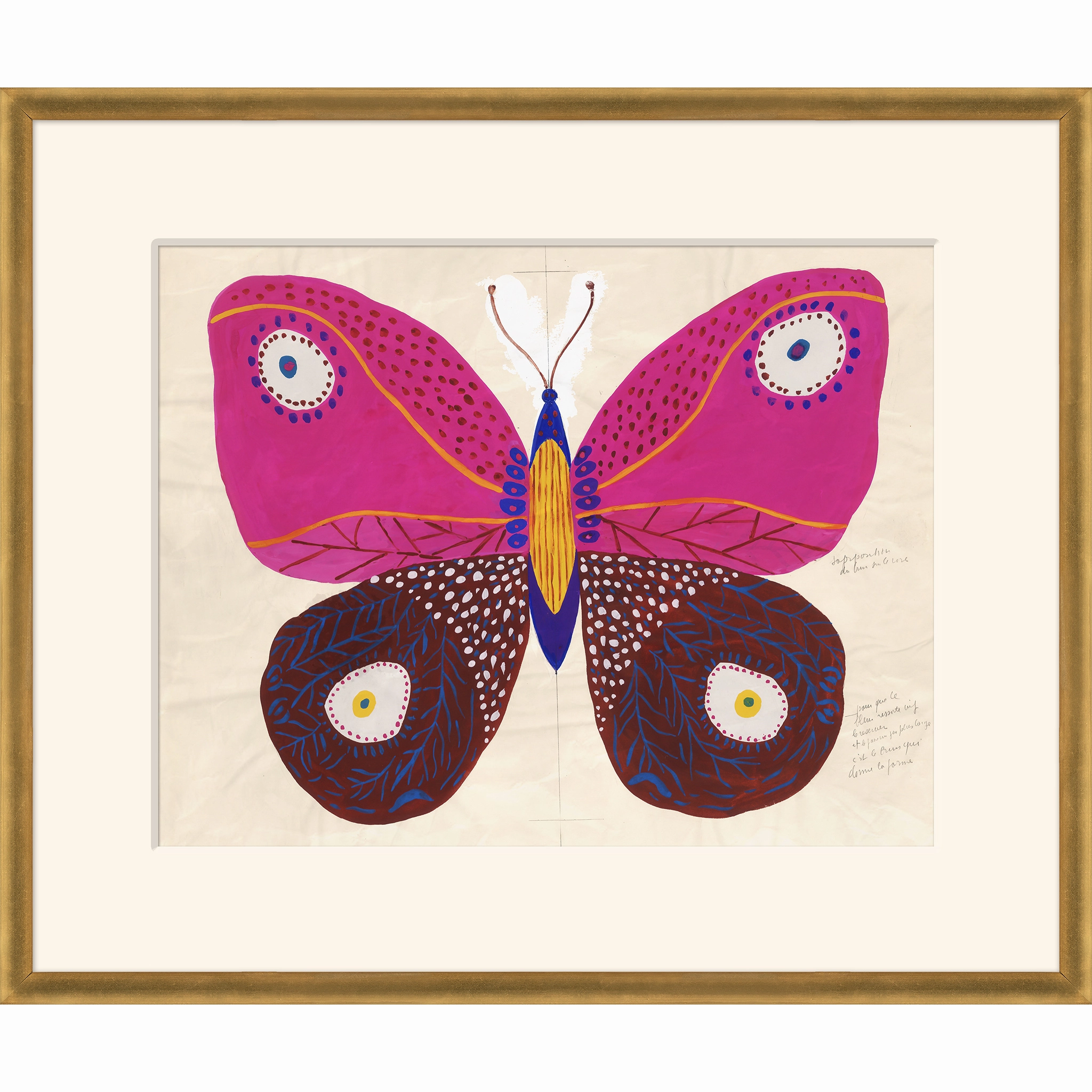 Paule Marrot Butterfly Pink 