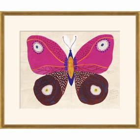 Paule Marrot Butterfly Pink 