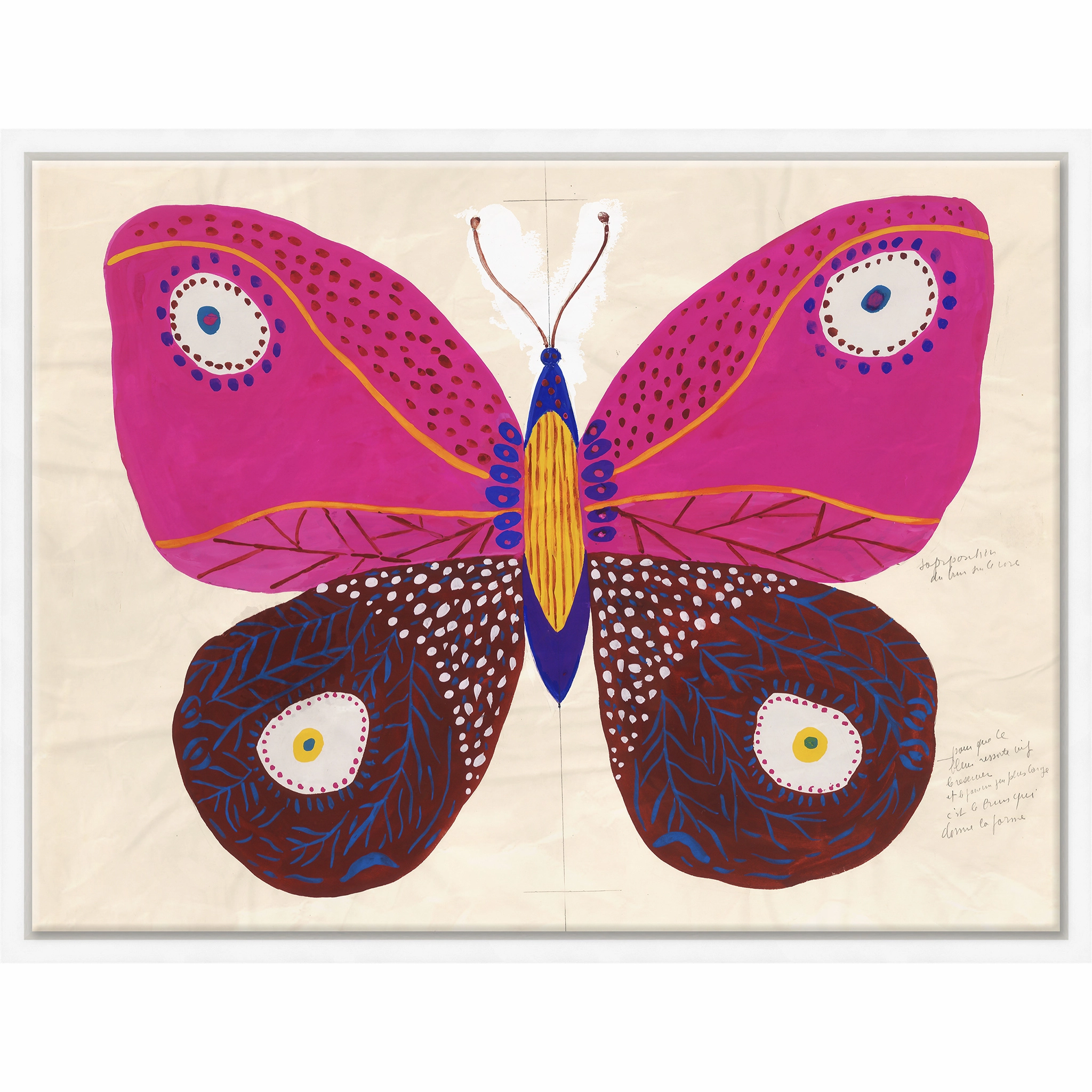 Paule Marrot Butterfly Pink