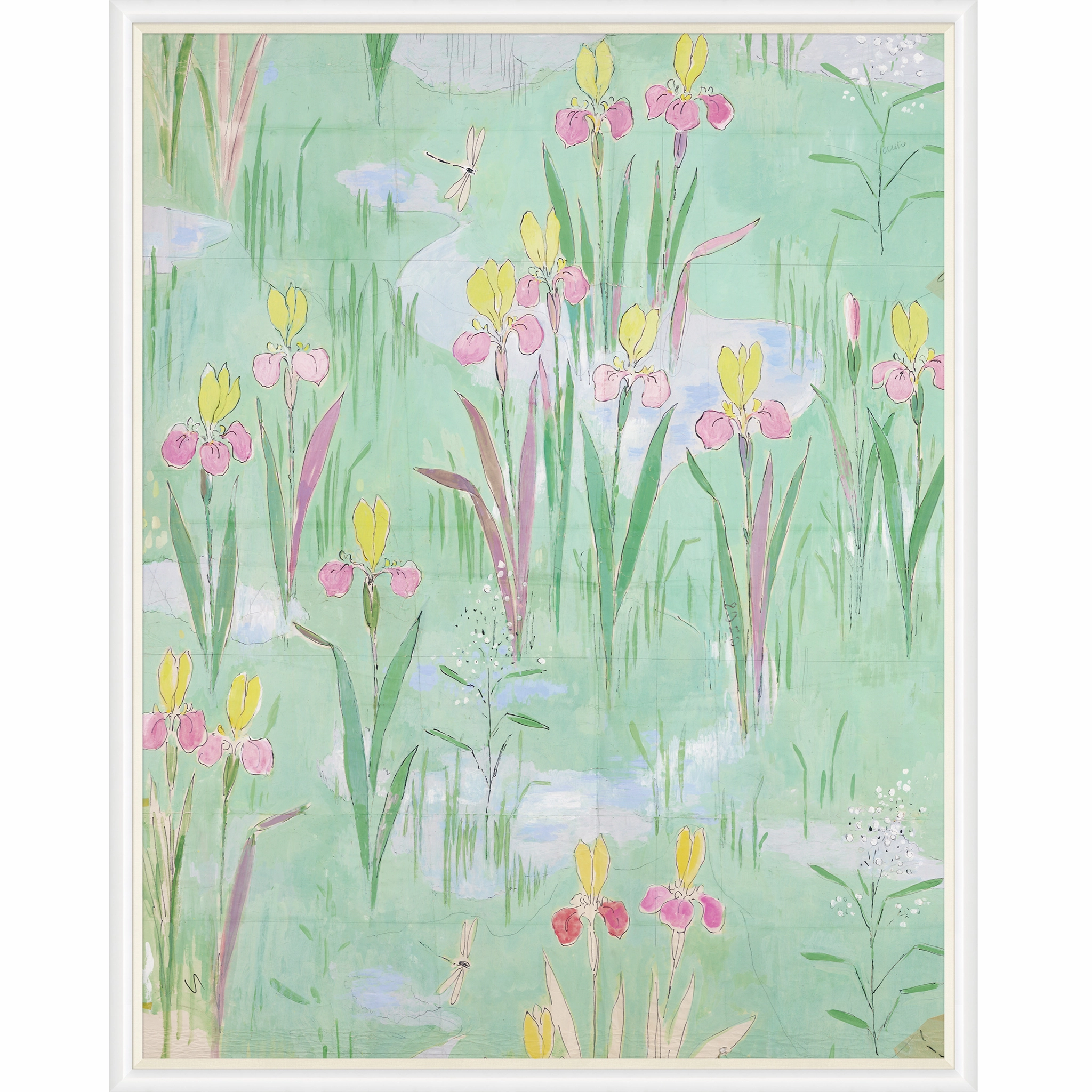Paule Marrot Fleur Vertes