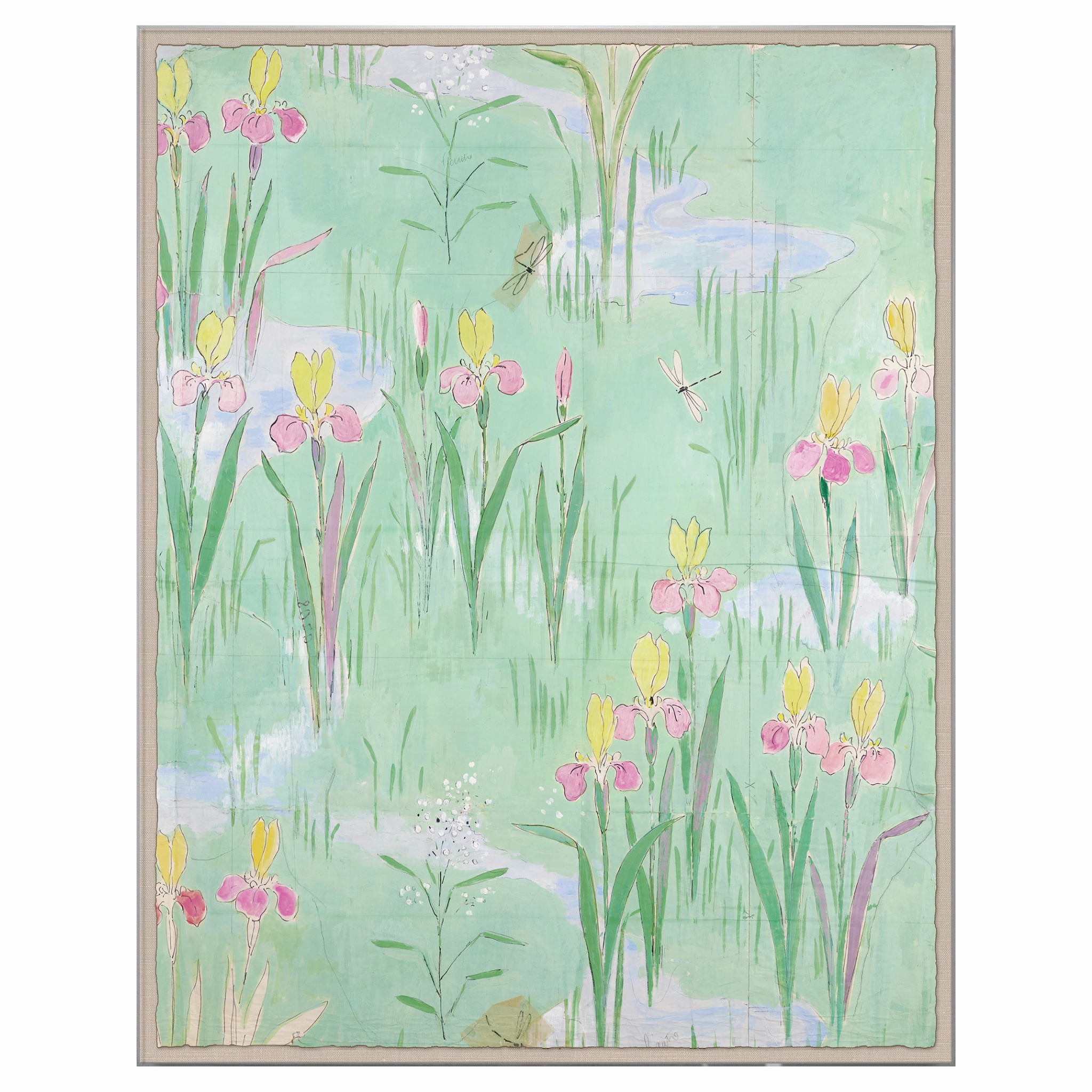 Paule Marrot Fleur Vertes
