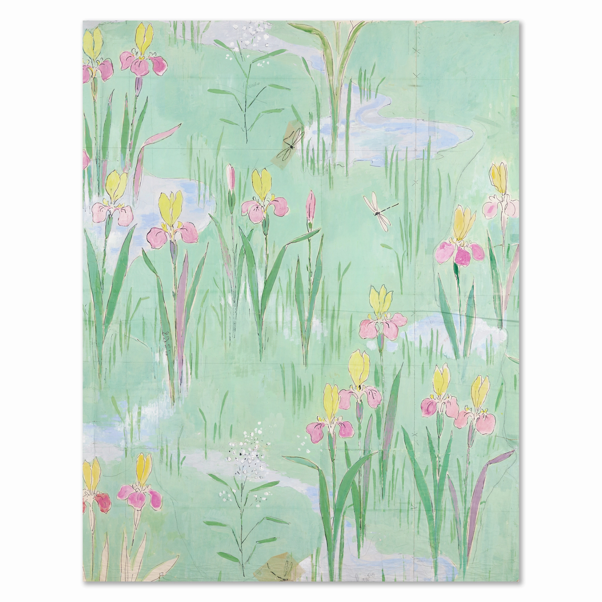 Paule Marrot Fleur Vertes