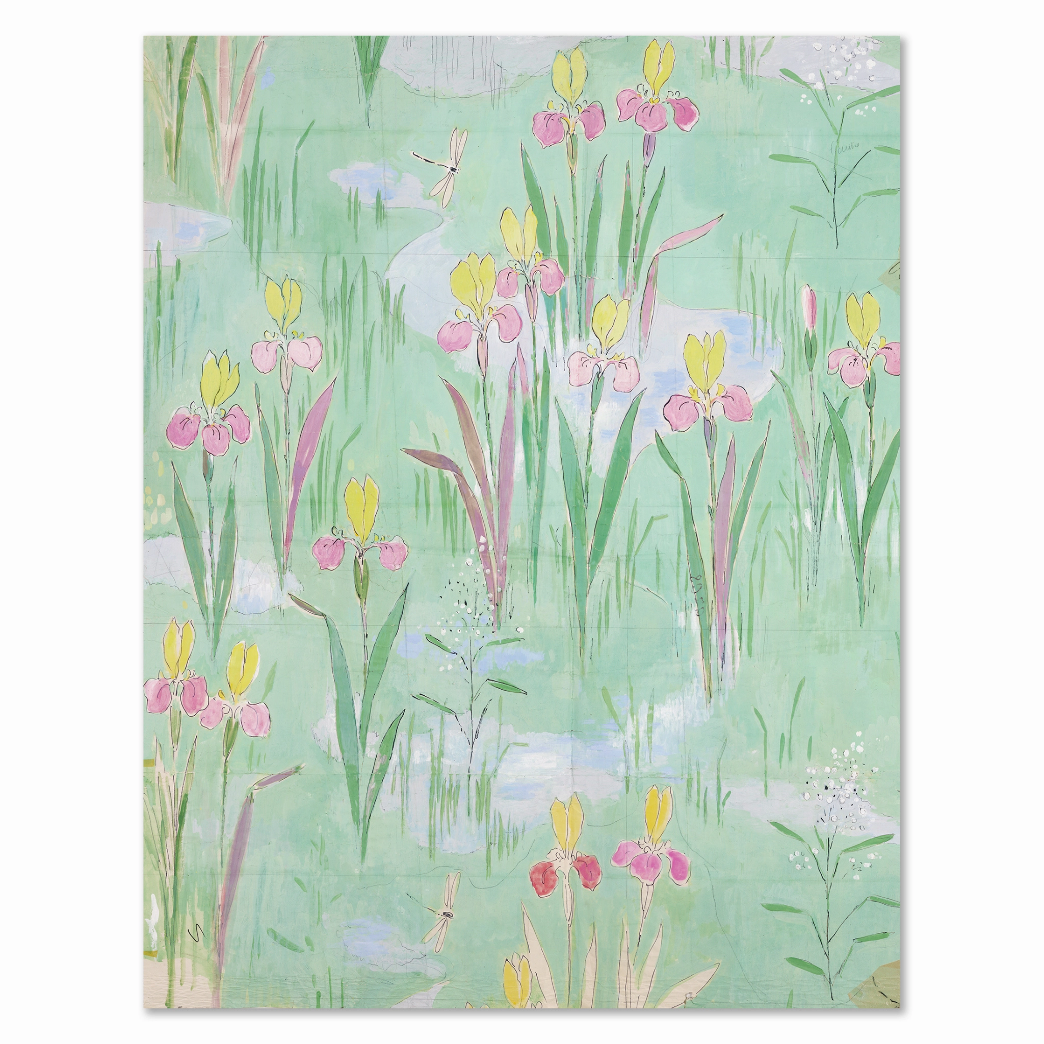 Paule Marrot Fleur Vertes