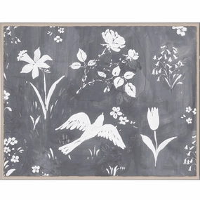 Paule Marrot Flower Garden Gris Acrylic Box 