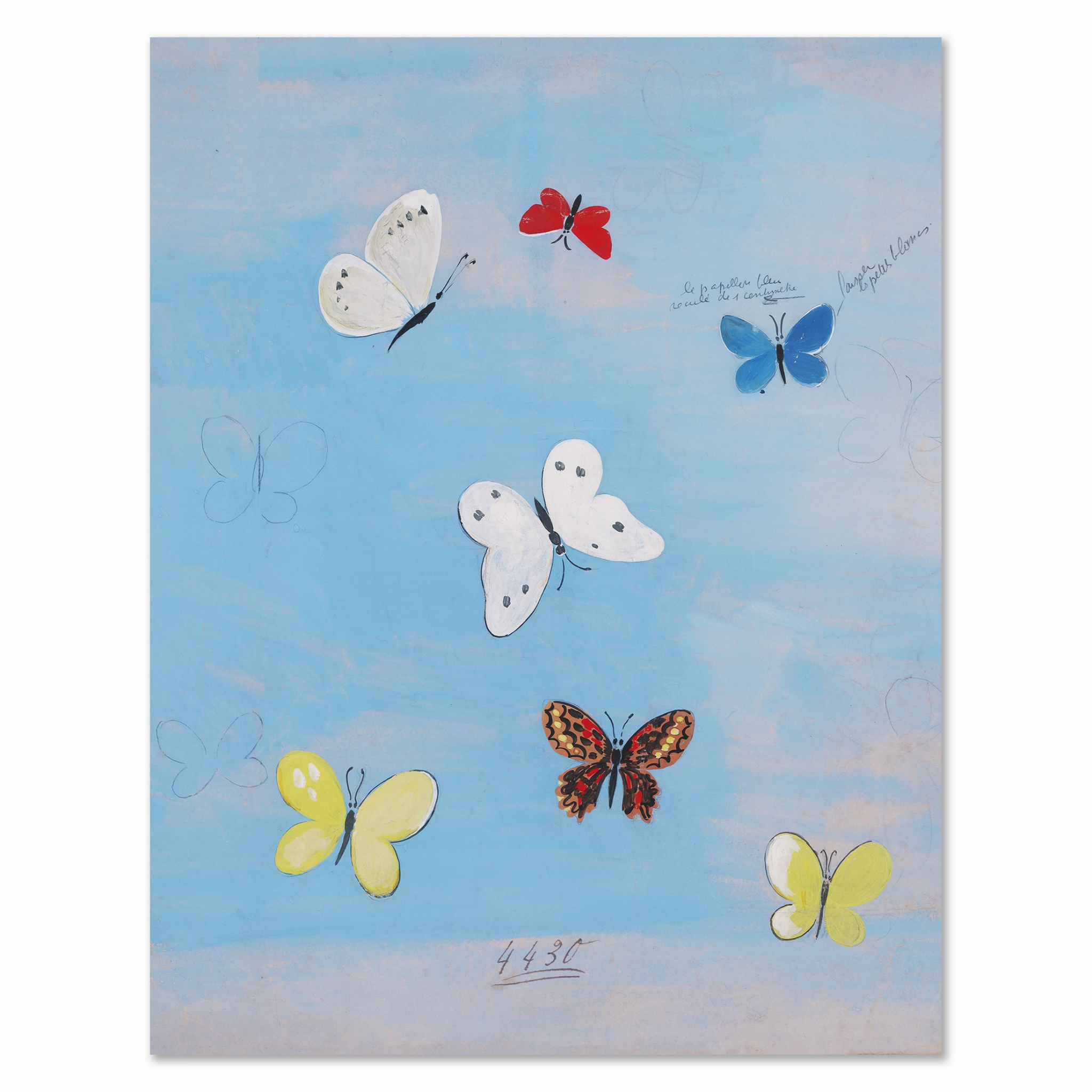 Paule Marrot Flying Butterflies