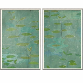 Paule Marrot Lilies Diptych (Var. 2) 