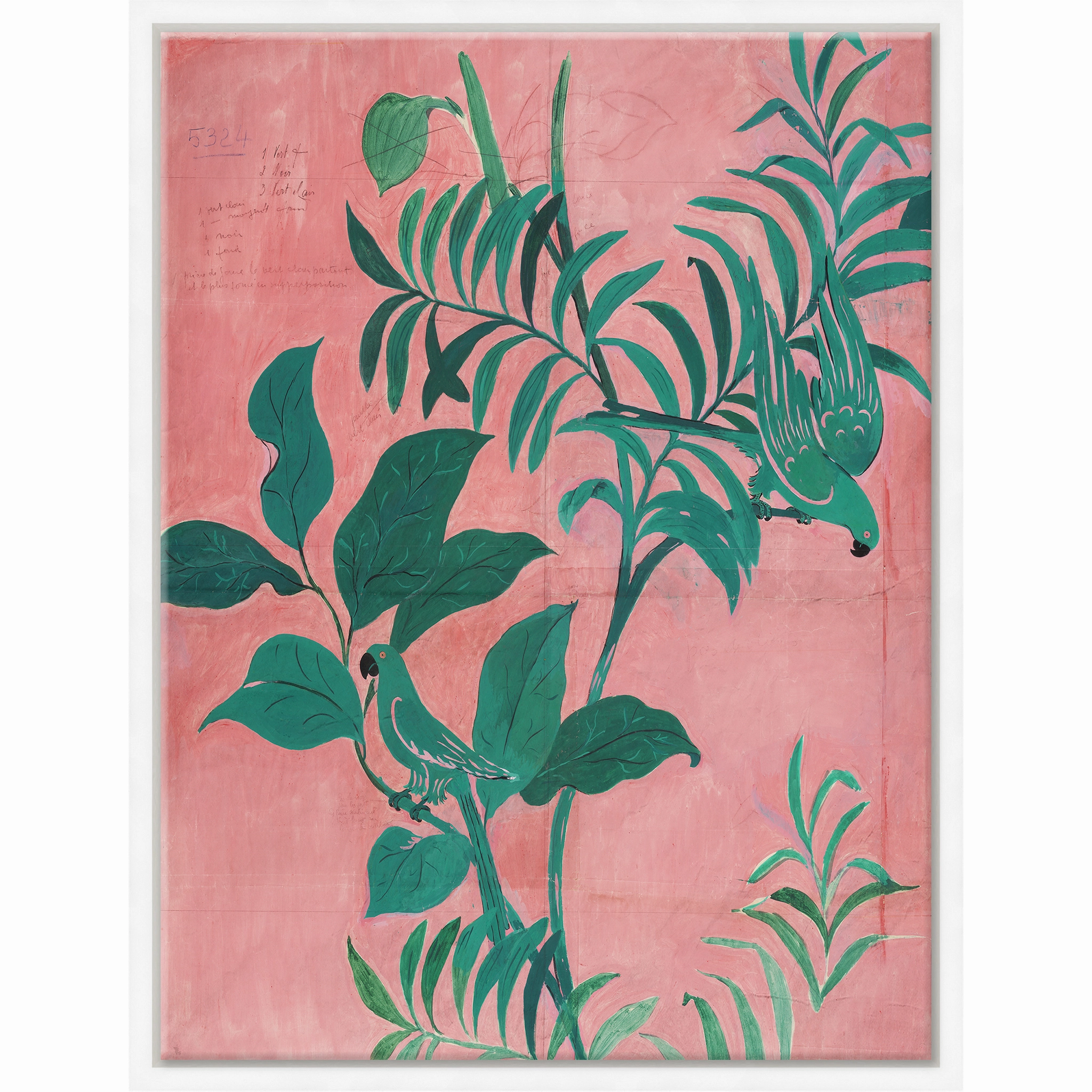 Paule Marrot Pink Birds