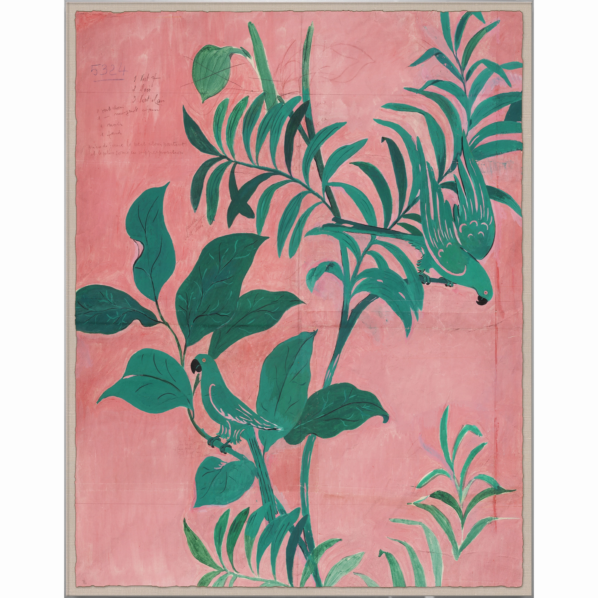 Paule Marrot Pink Birds