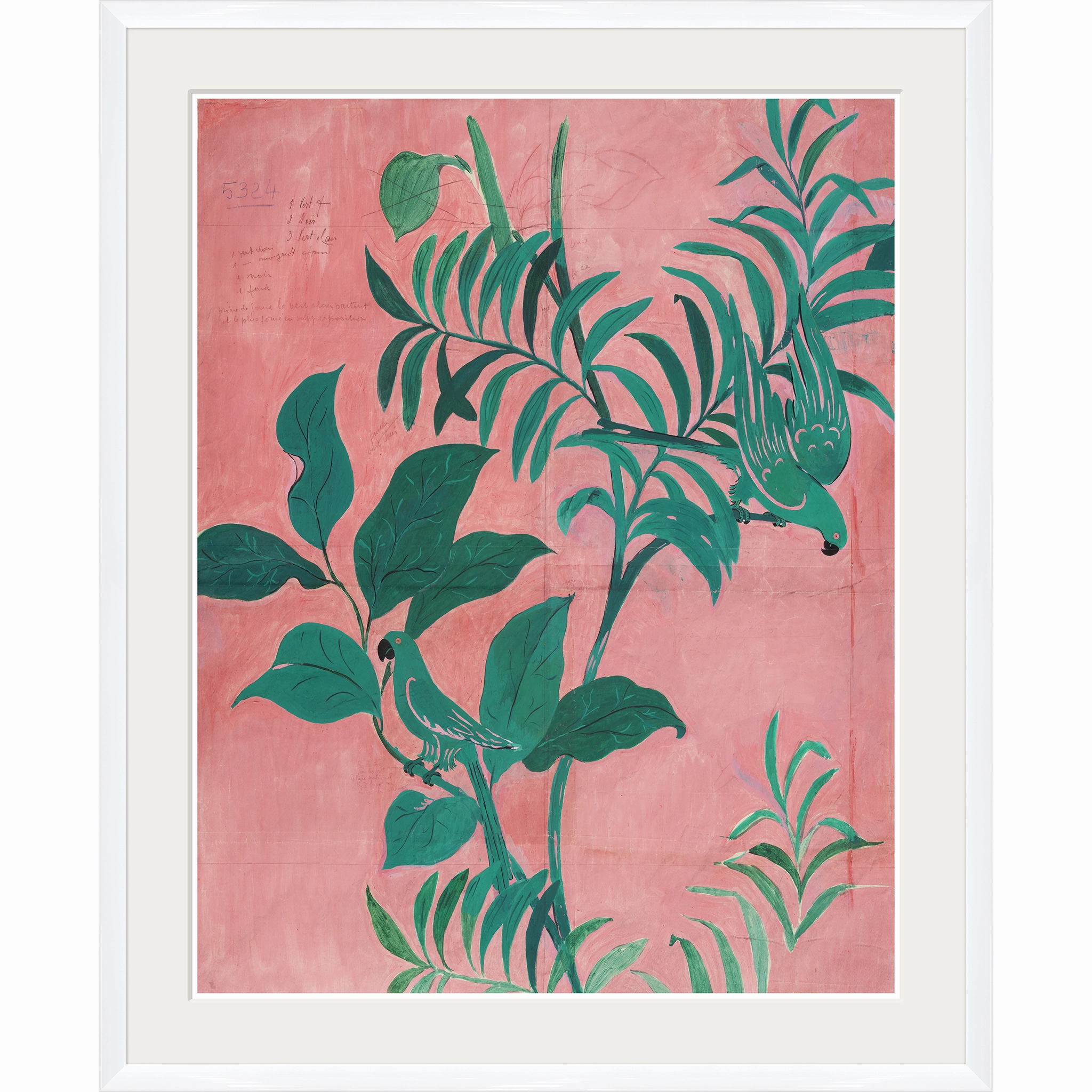 Paule Marrot Pink Birds