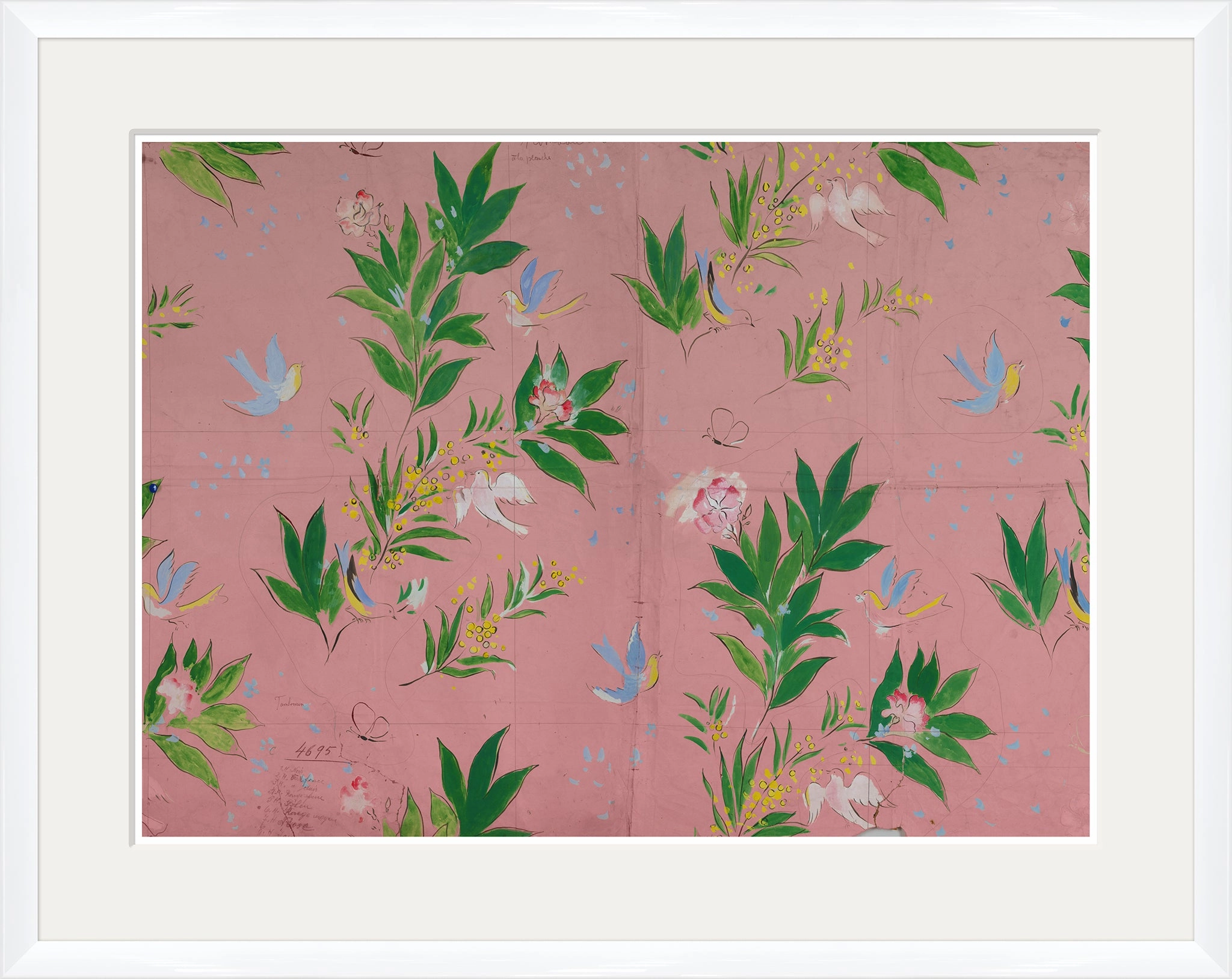 Paule Marrot Pink Doves 