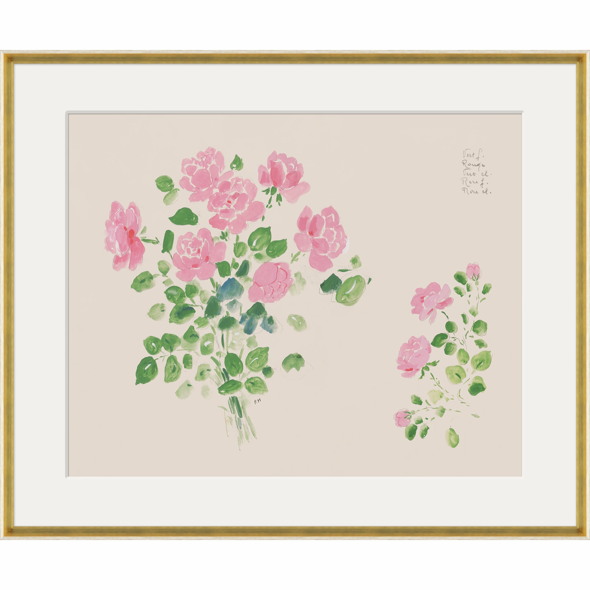 Paule Marrot Rose Bouquet