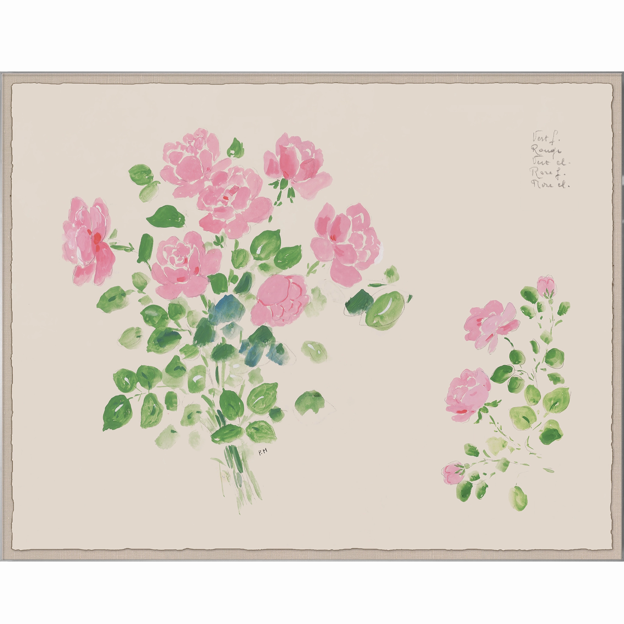 Paule Marrot Rose Bouquet