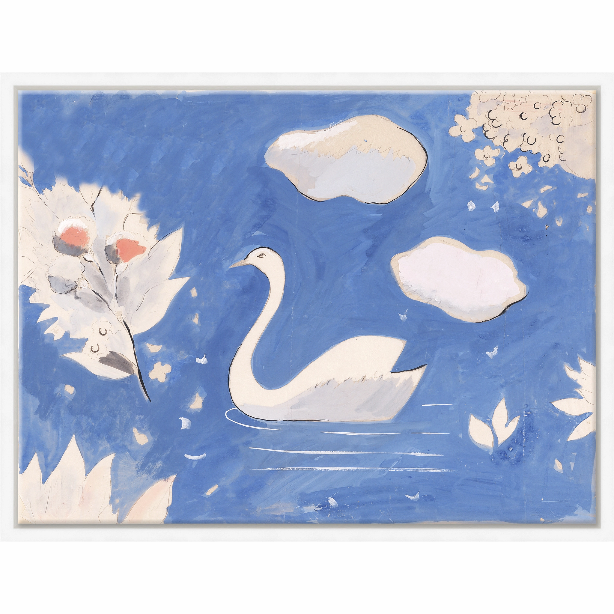 Paule Marrot Swan in Lake