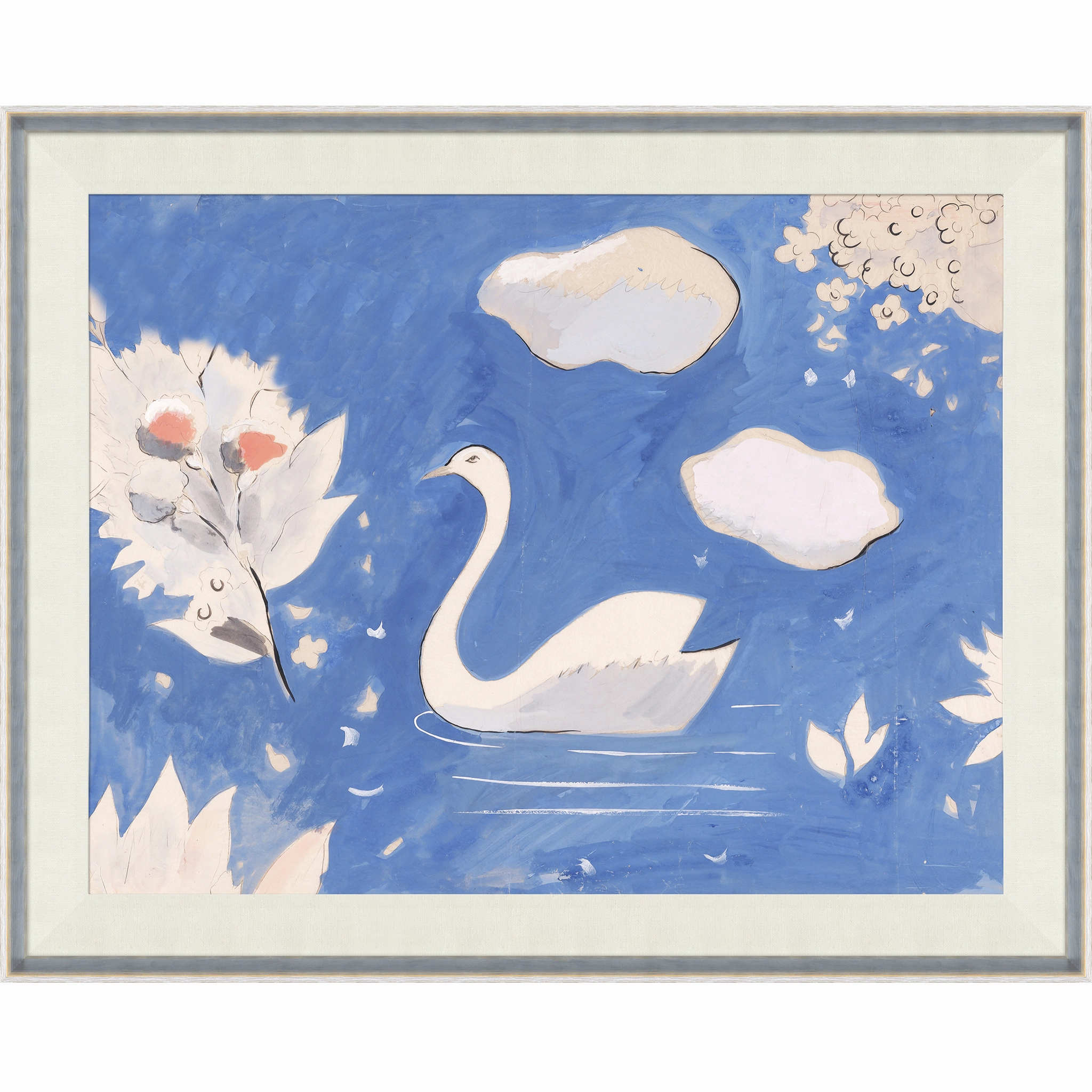 Paule Marrot Swan in Lake