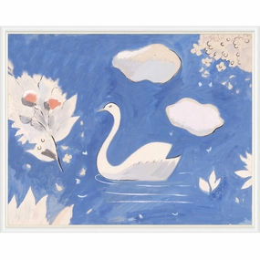 Paule Marrot Swan in Lake 