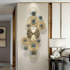 PEACOCK WALL CLOCK 