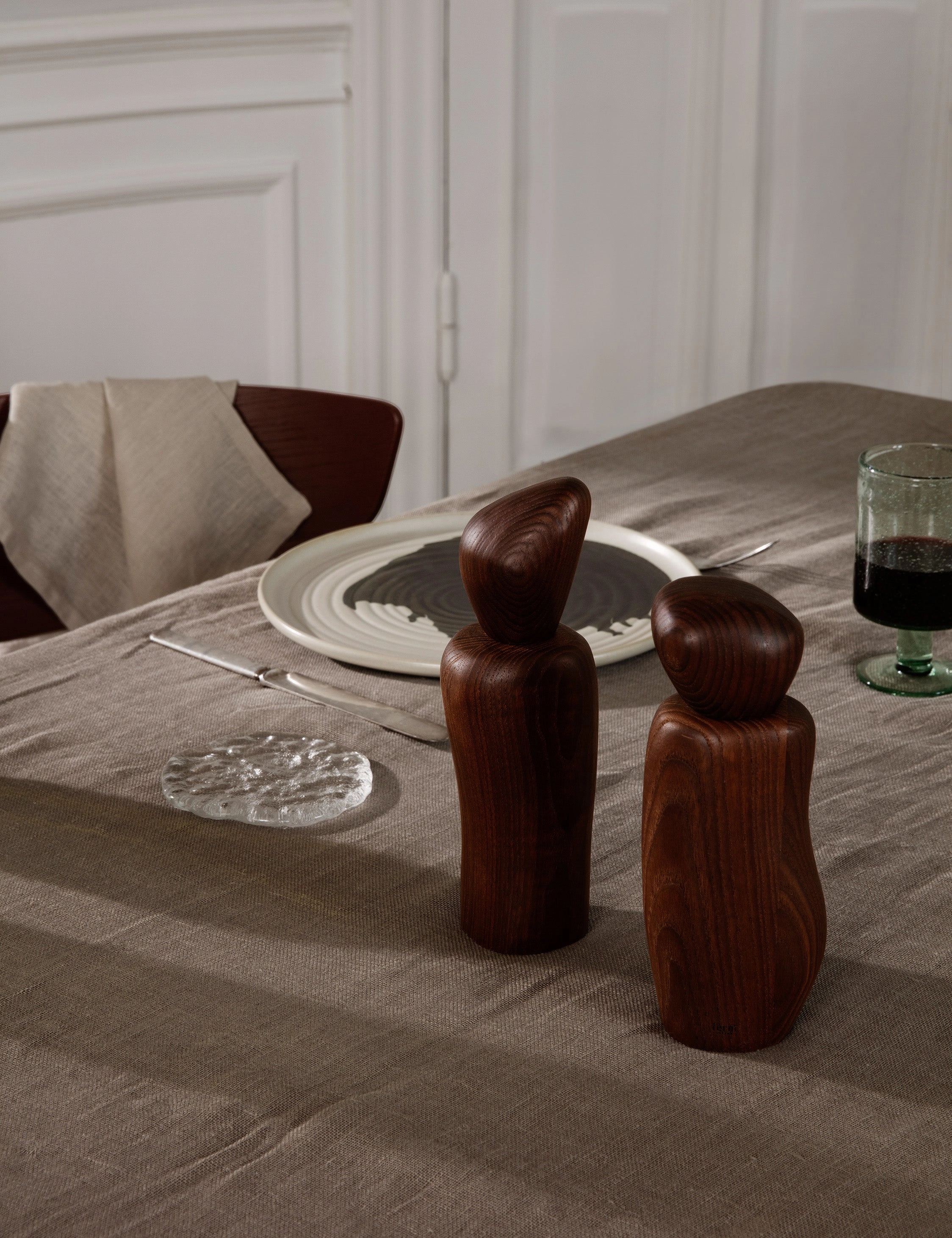 Pebble and Cairn Salt and Pepper Grinder by Ferm Living
