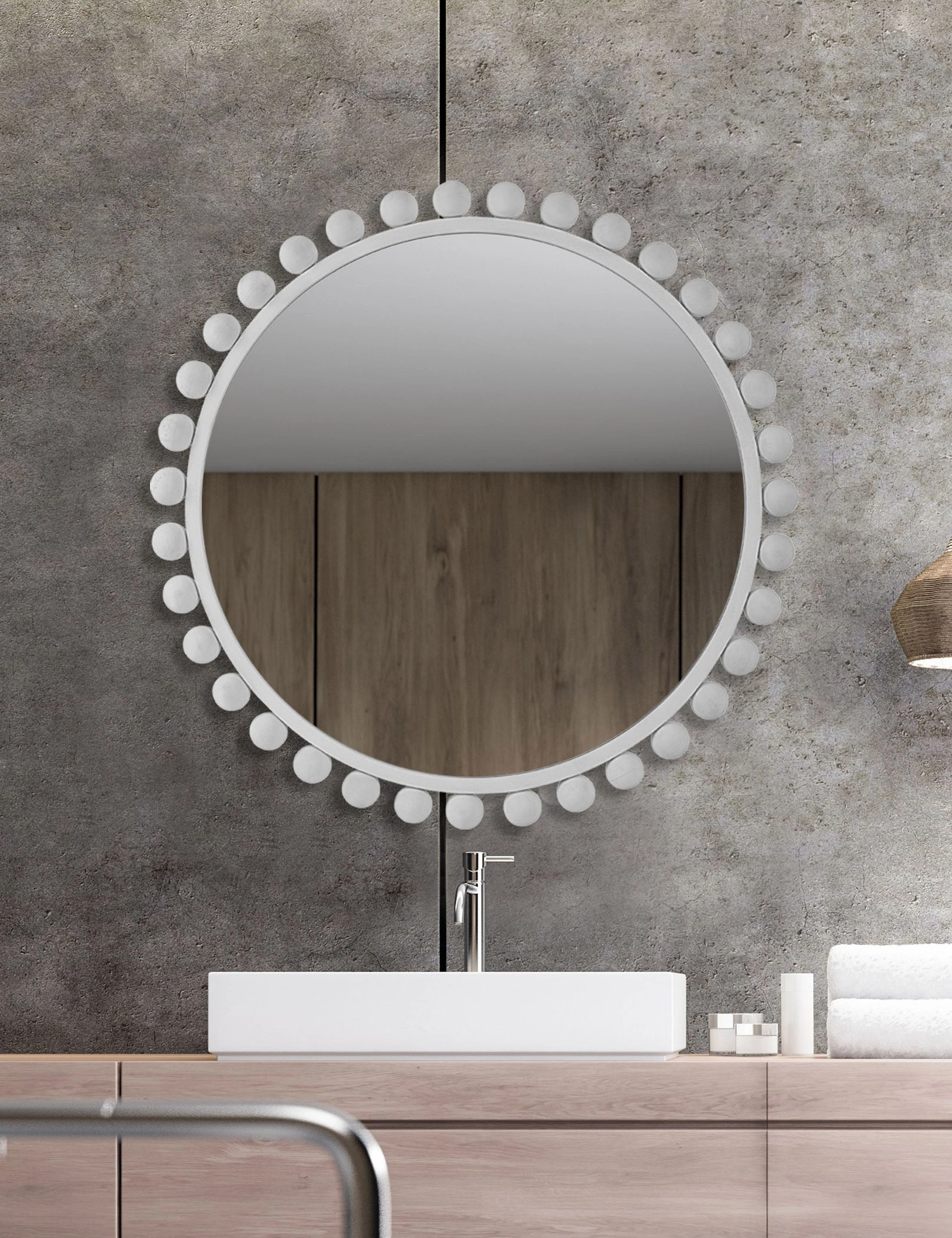 Pechet Round Mirror