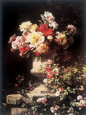 Peonies and Roses 