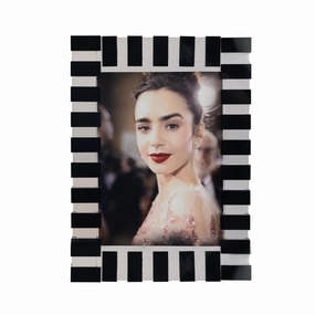 Photo Frame Crystal - Black 
