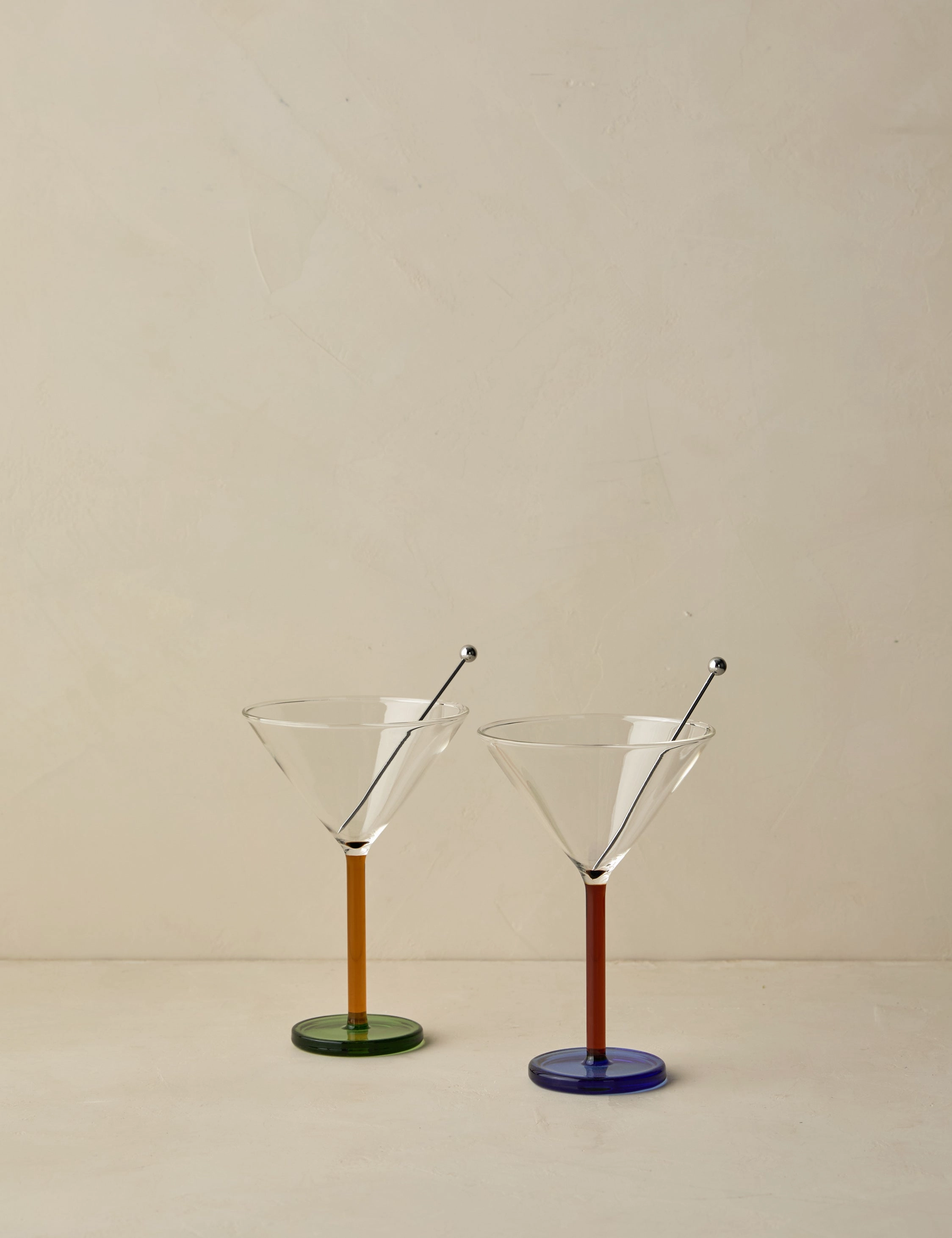 Piano Cocktail Glass (Set of 2) by Sophie Lou Jacobsen