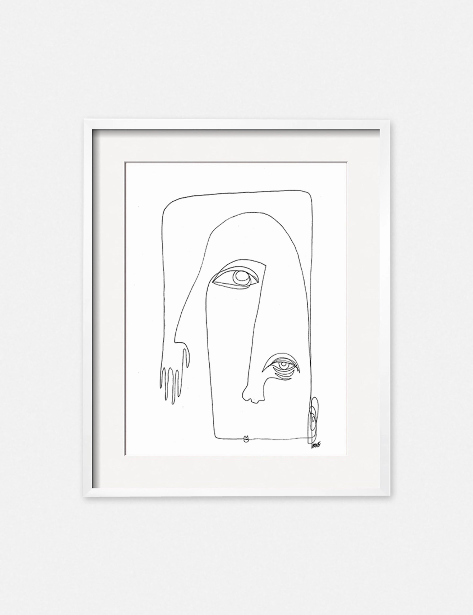 Picasso Print by Damienne Merlina