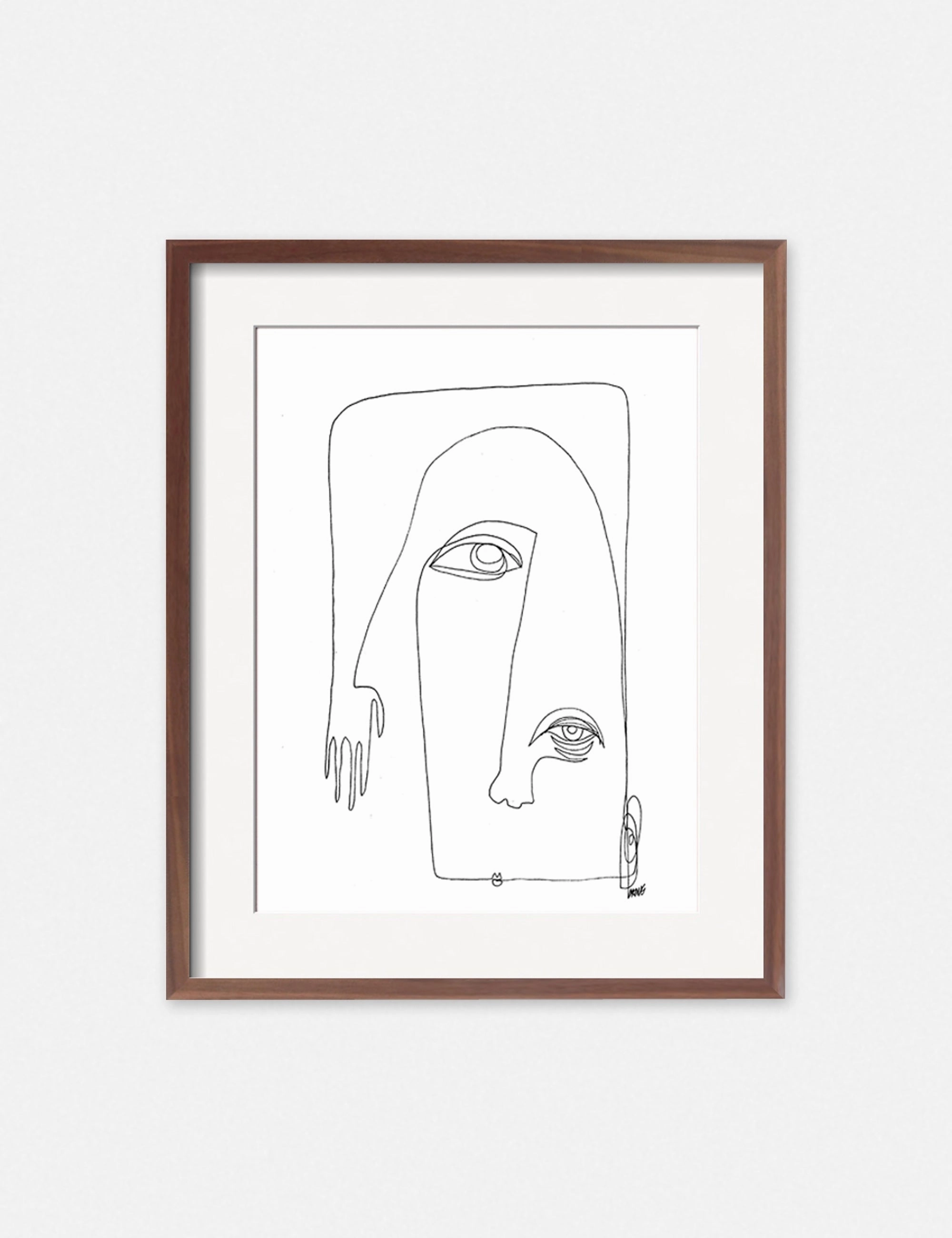 Picasso Print by Damienne Merlina