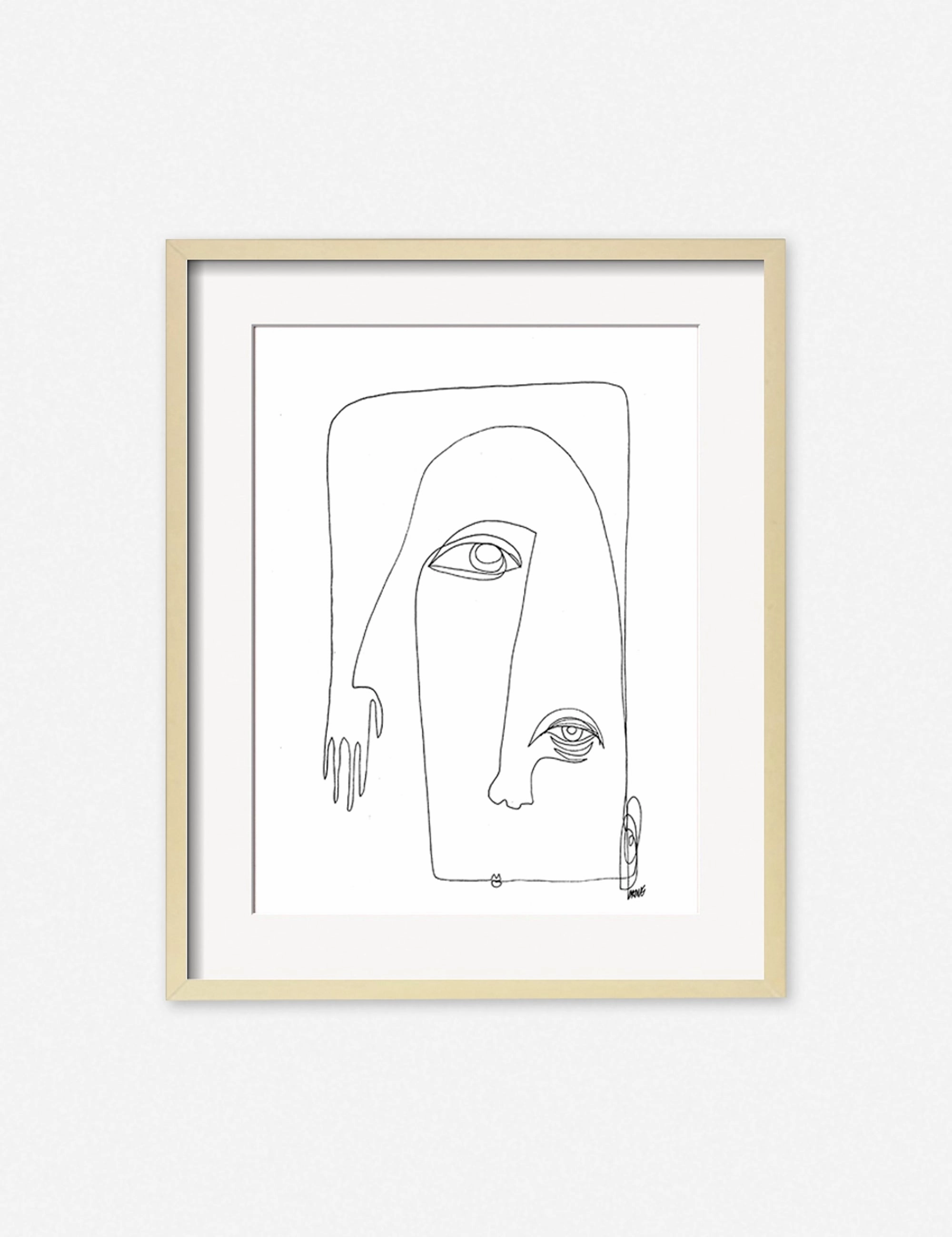 Picasso Print by Damienne Merlina