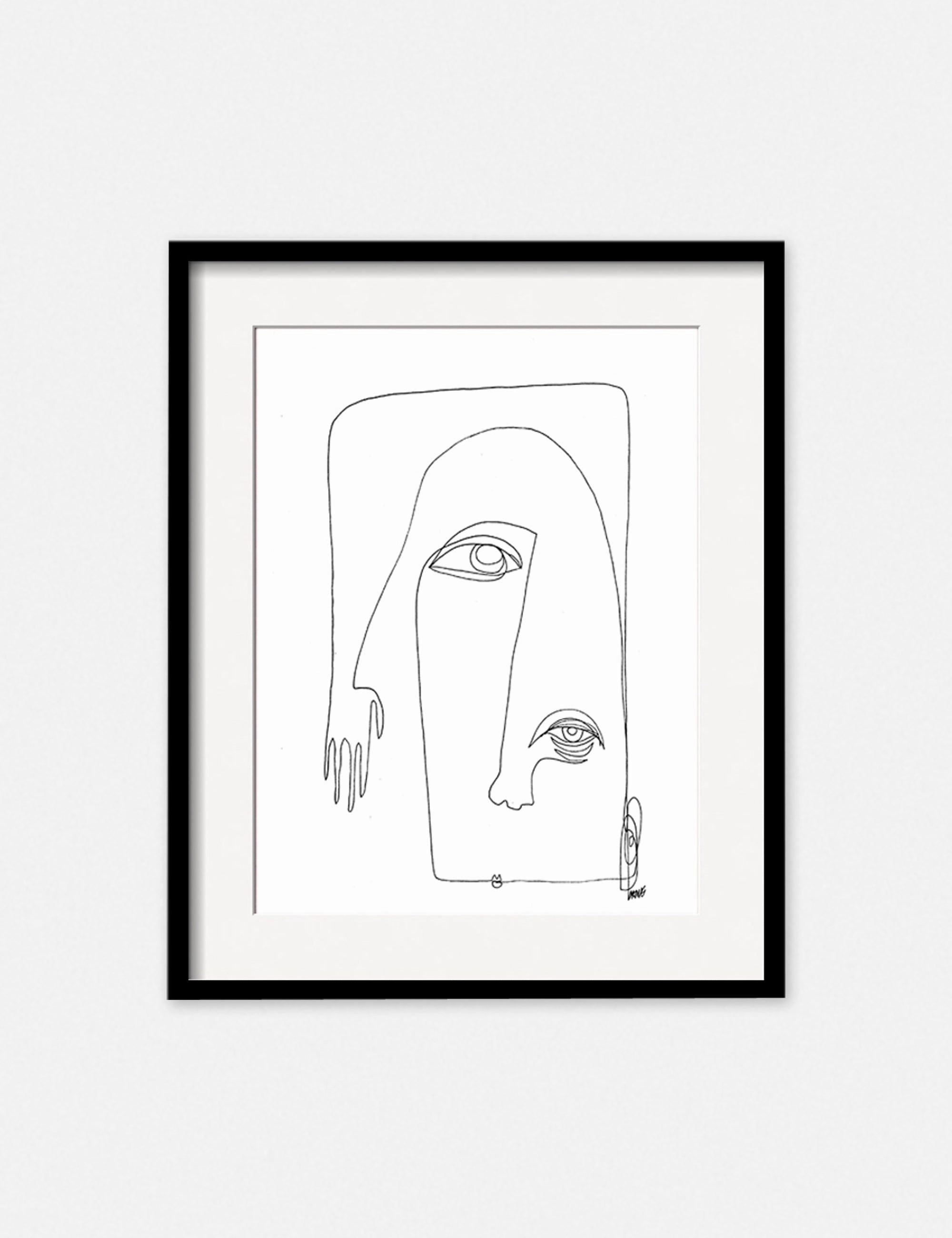 Picasso Print by Damienne Merlina 