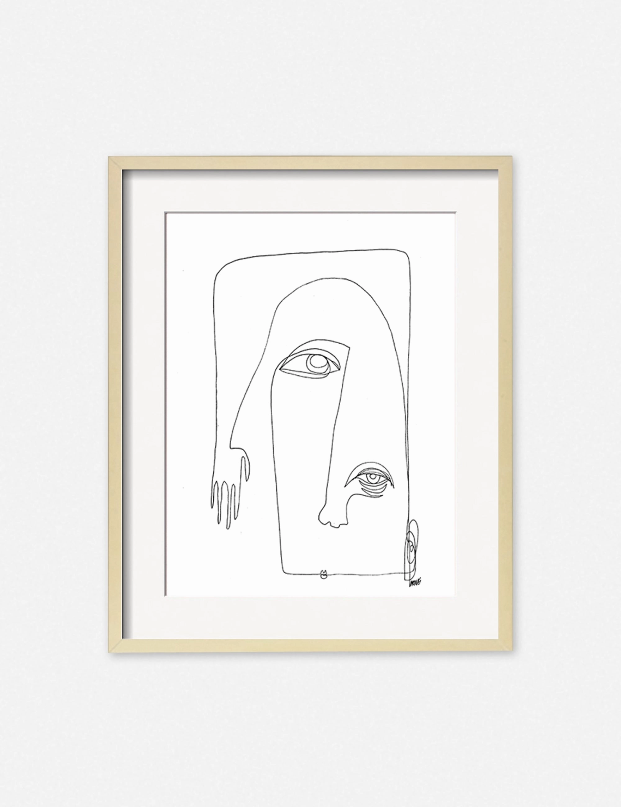 Picasso Print by Damienne Merlina