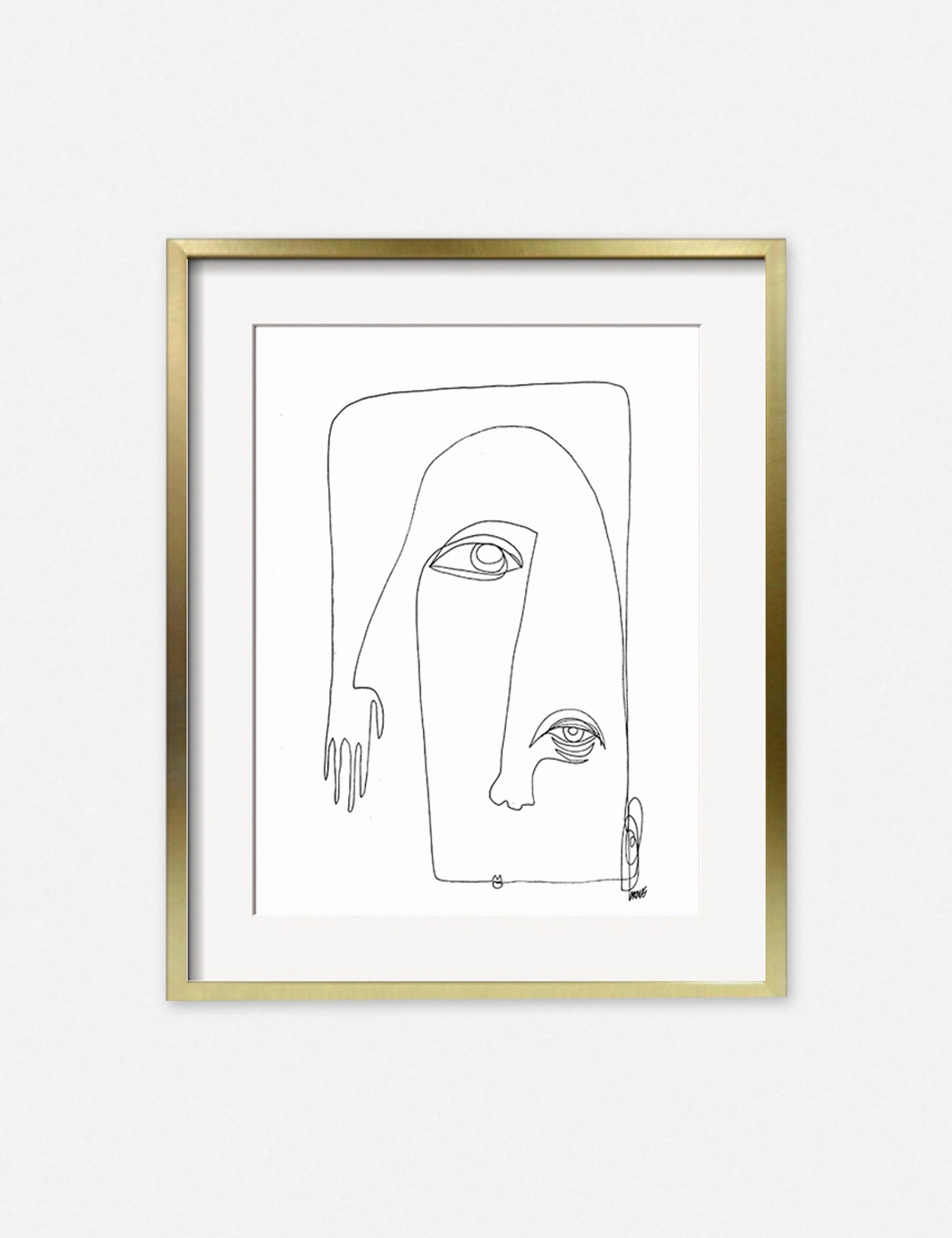 Picasso Print by Damienne Merlina