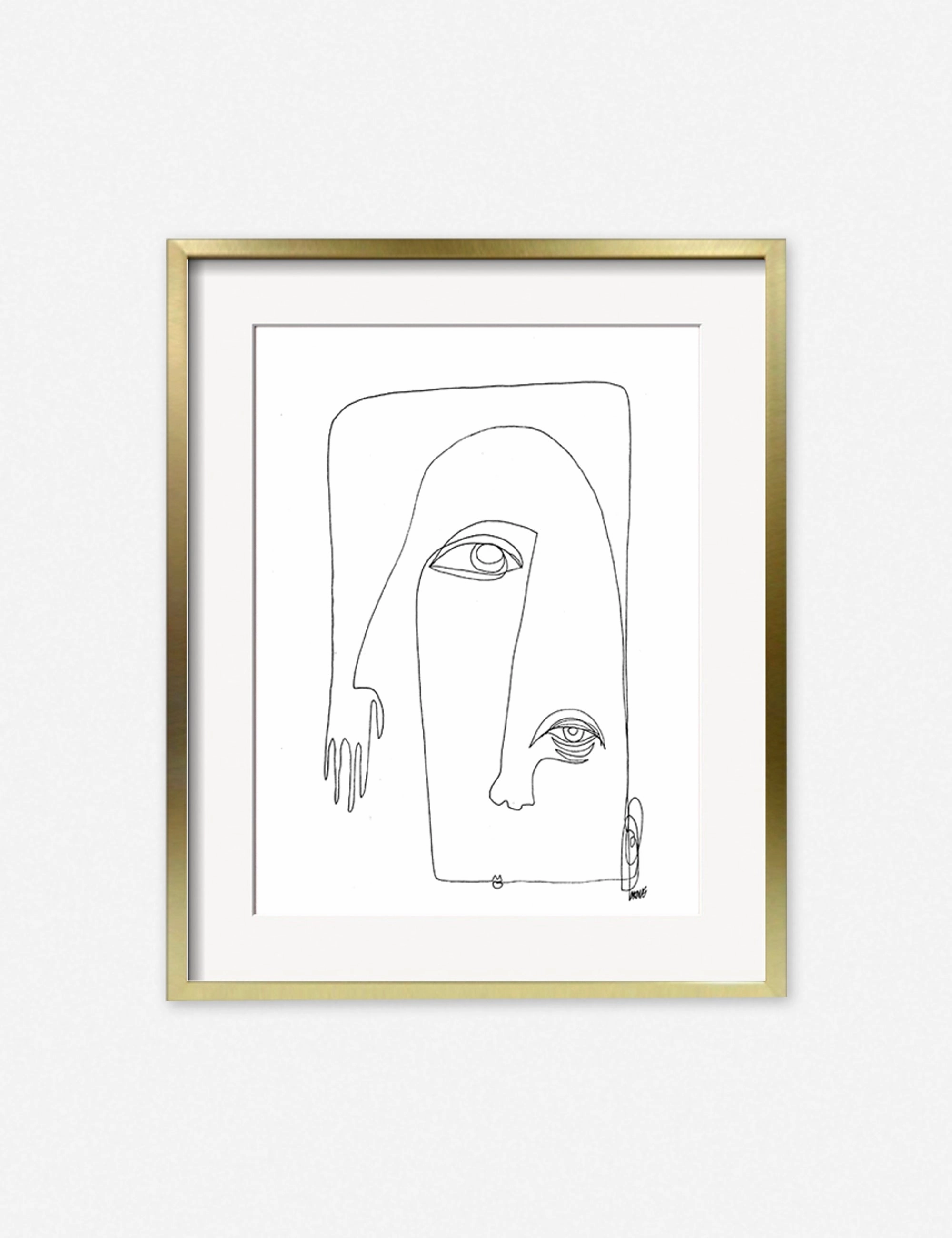 Picasso Print by Damienne Merlina